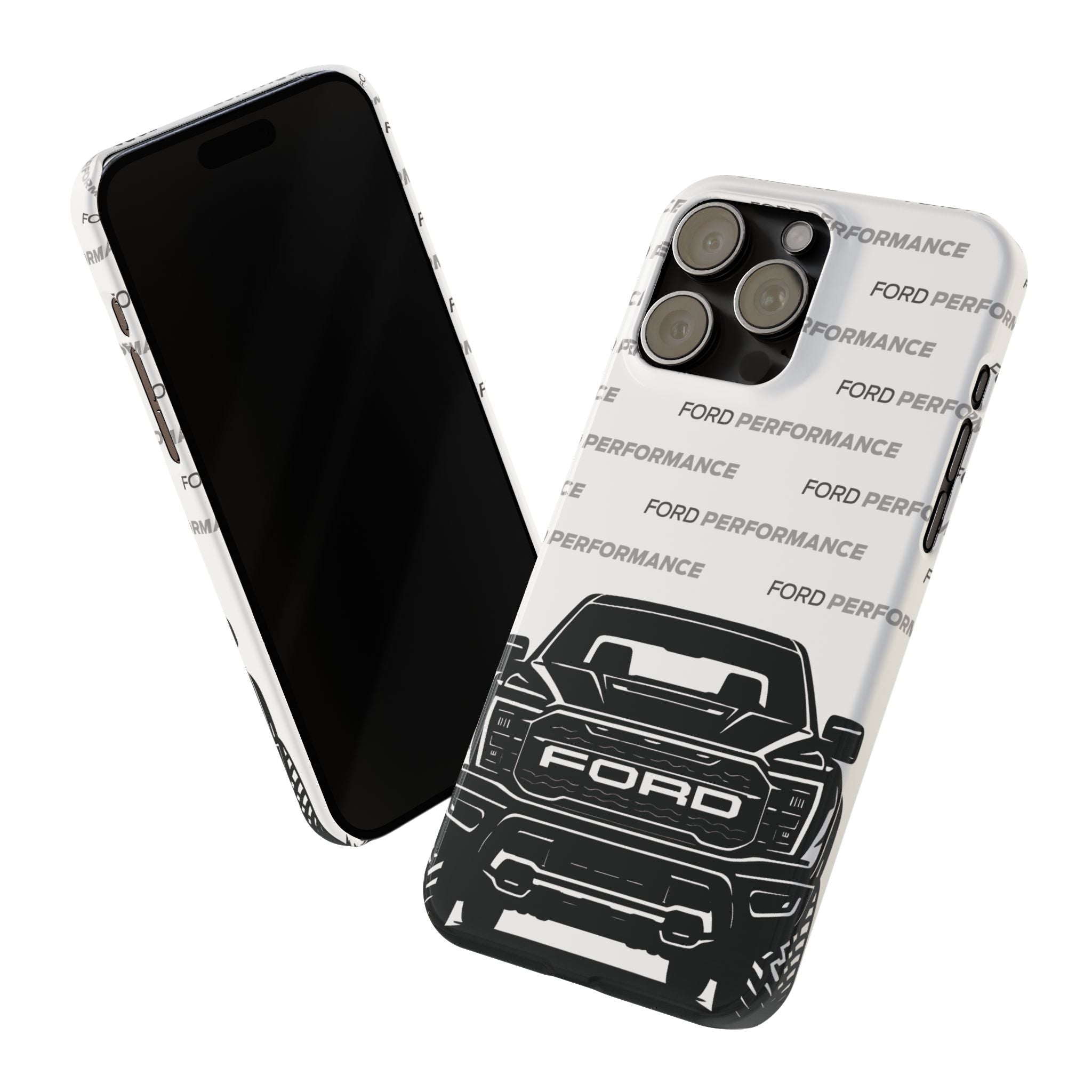 Ford Raptor (Gen 3) Slim Phone Case Greyscale