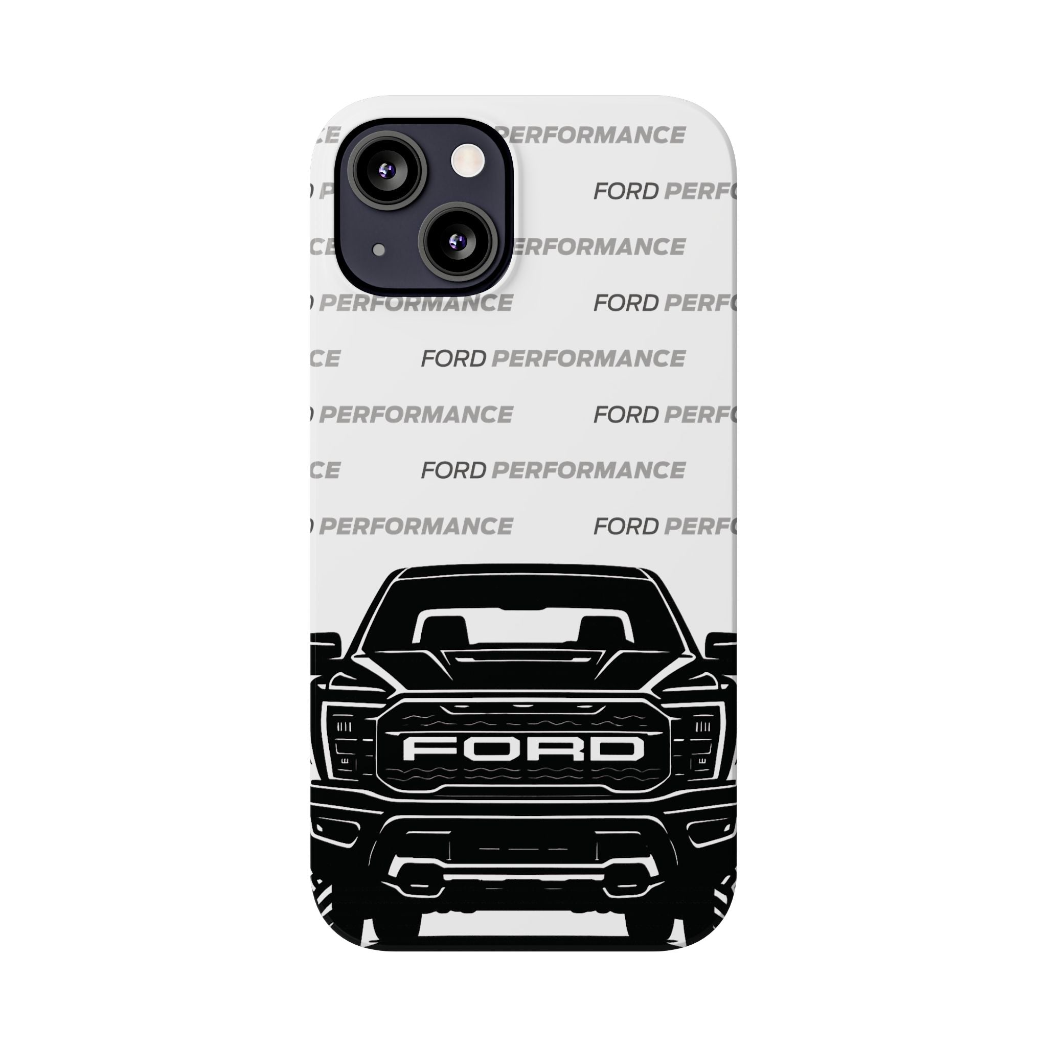 Ford Raptor (Gen 3) Slim Phone Case Greyscale