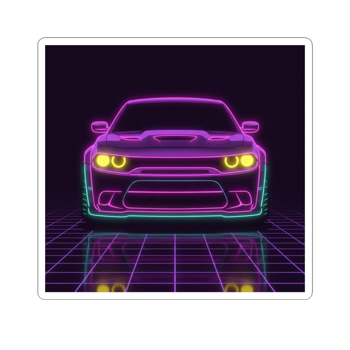 Dodge Challenger SRT Hellcat Sticker