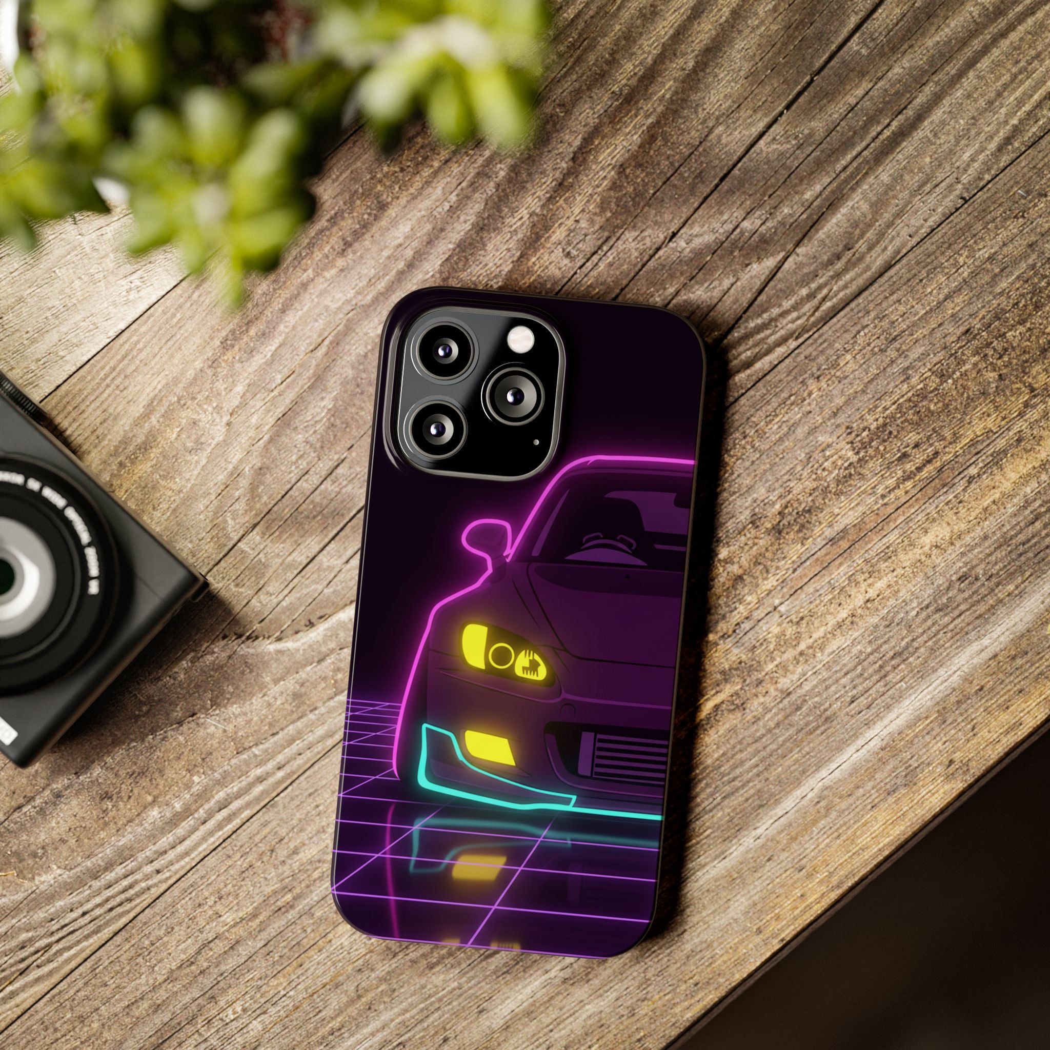 Honda S2000 (1999-09) Neon Synthwave Phone Case