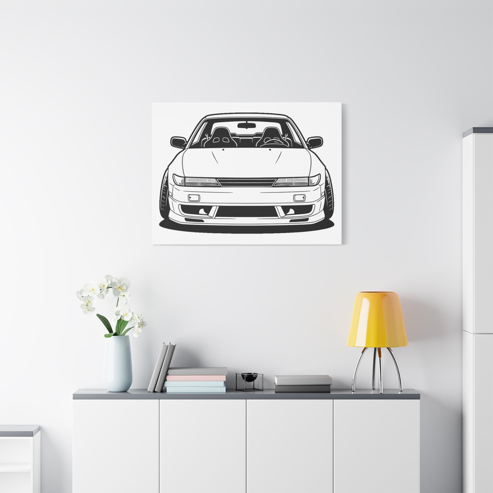 Nissan Silvia S13 Canvas Wall Art