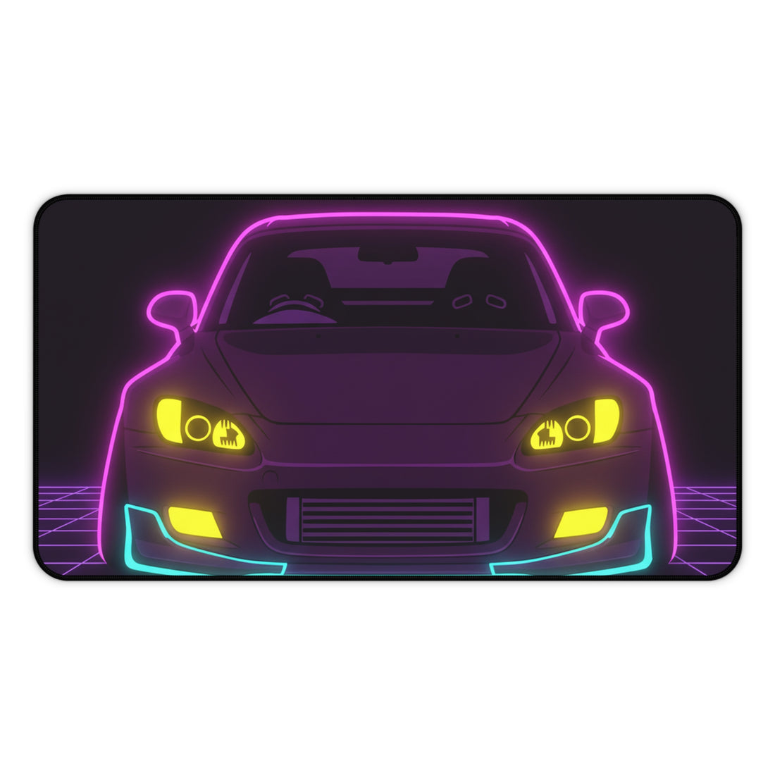 Honda S2000 (1999-09) Neon Synthwave Desk Mat