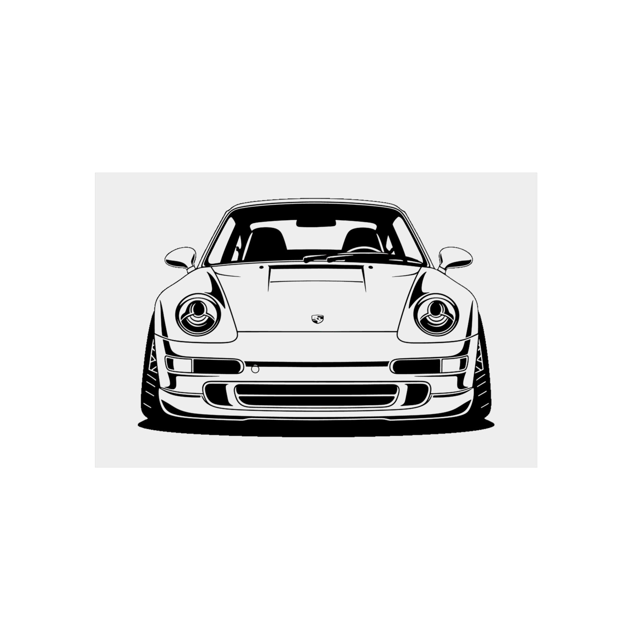 Porsche 911 (993) Metal Wall Sign