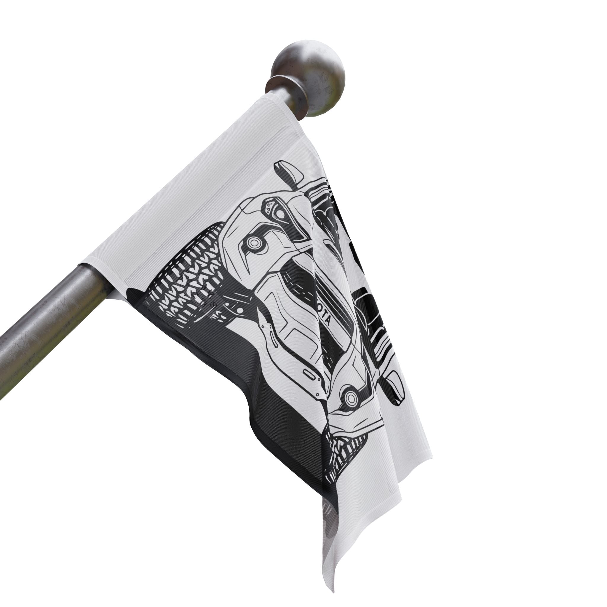 Toyota 4Runner TRD Pro Garage Flag