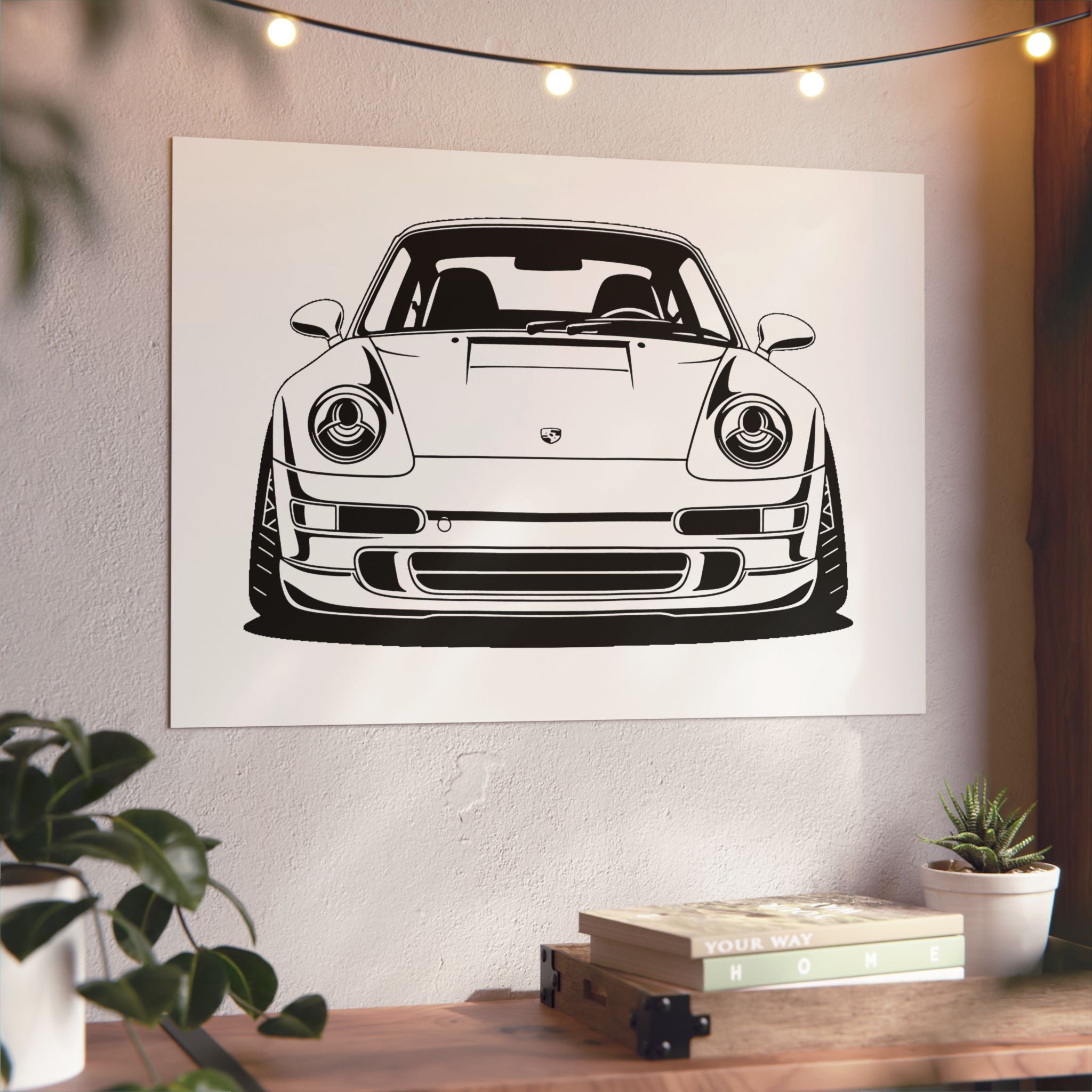 Porsche 911 (993) Metal Wall Sign