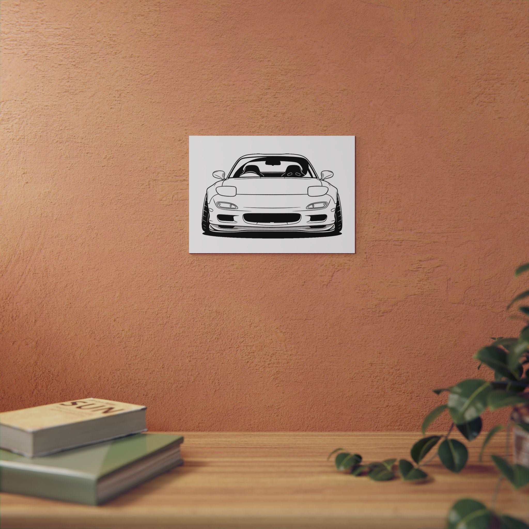 Mazda RX-7 FD Metal Wall Sign