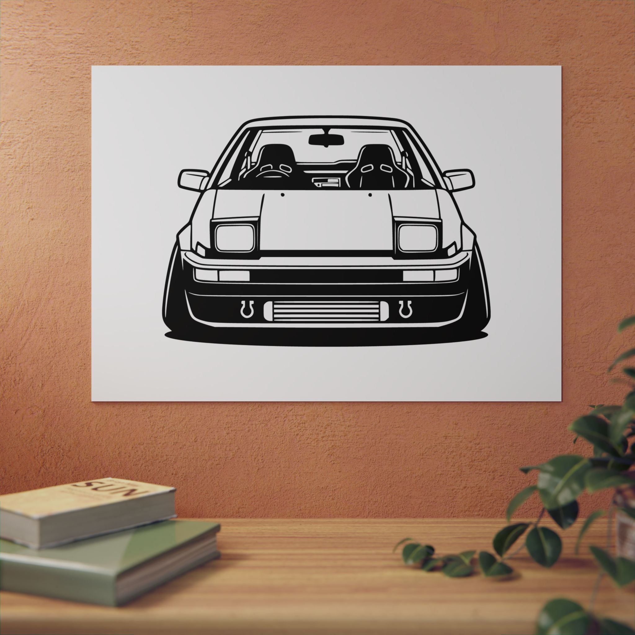 Toyota AE86 (1983-87) Metal Wall Sign