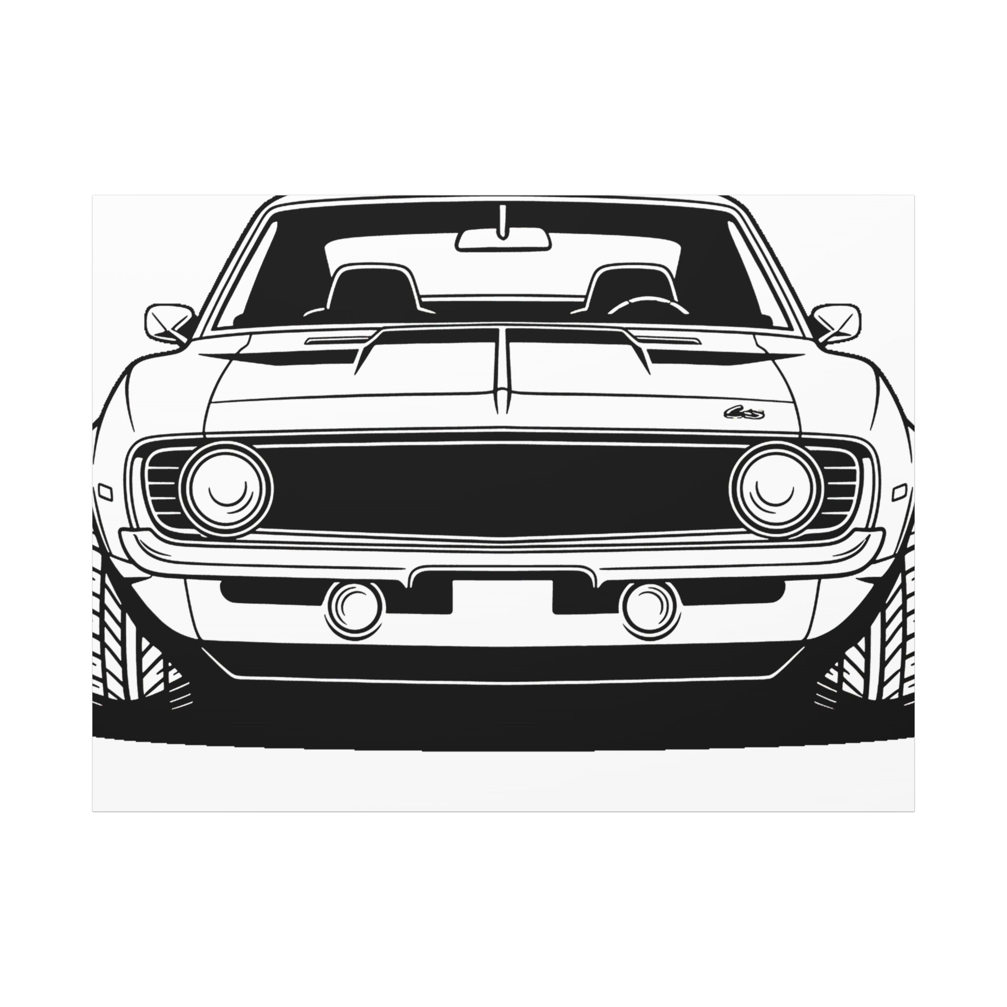 1969 Chevrolet Camaro SS Canvas Wall Art