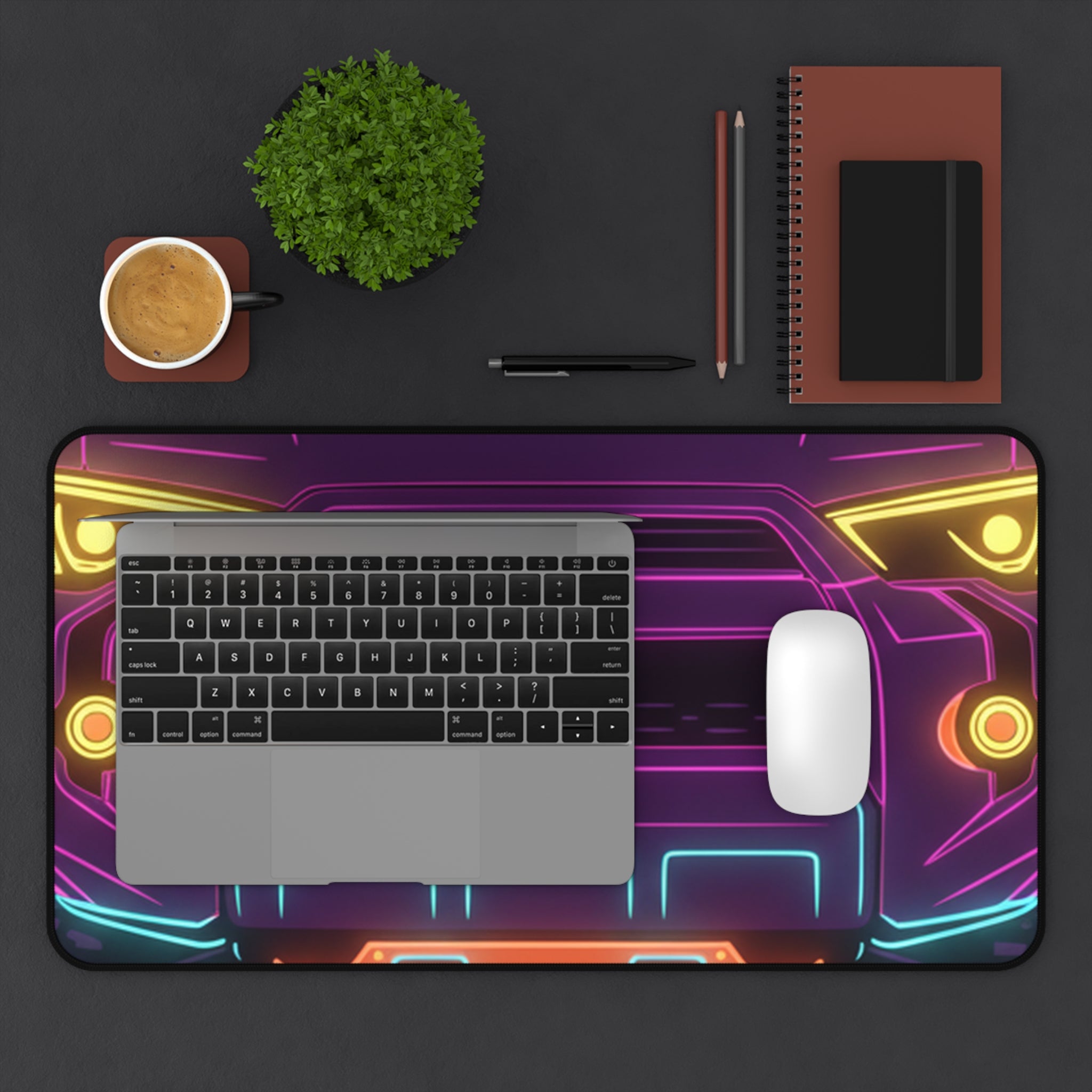 Toyota 4Runner TRD Pro Neon Synthwave Desk Mat