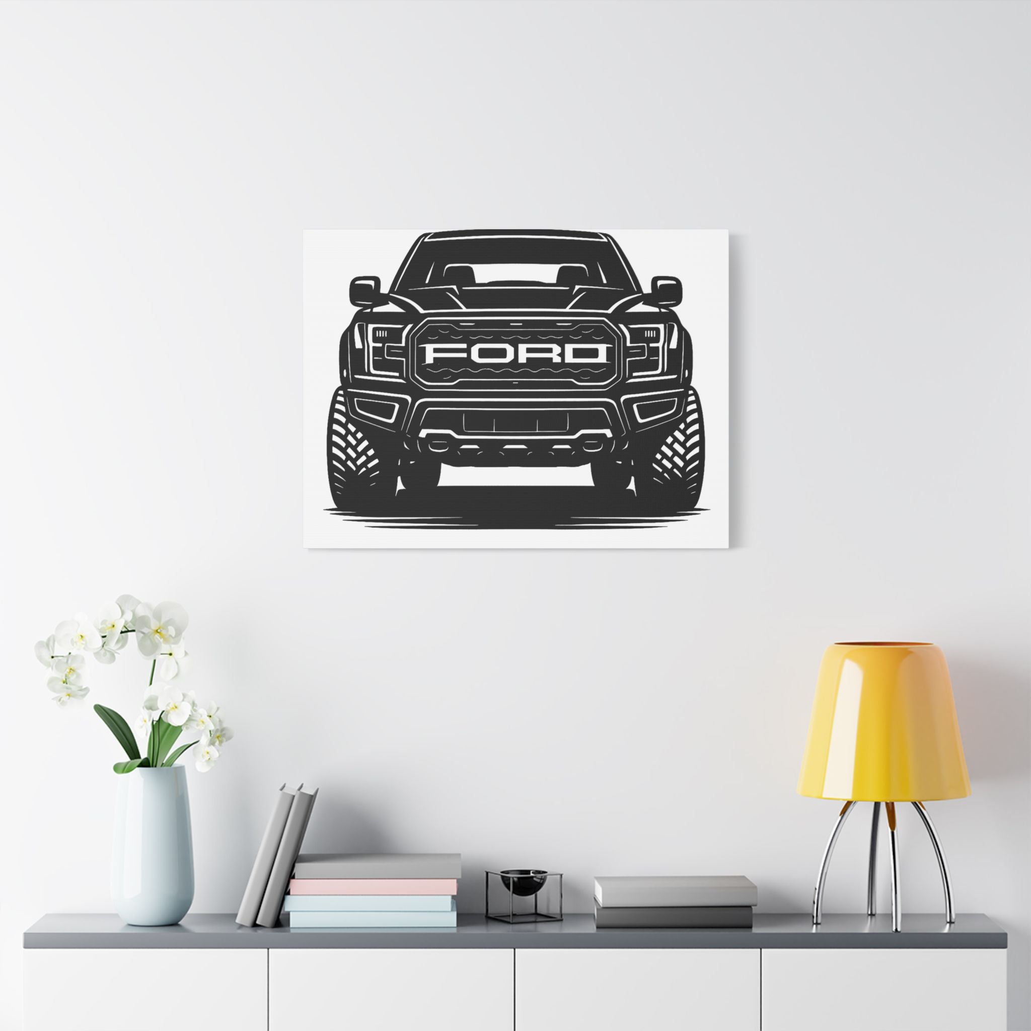 Ford Raptor (Gen 3) Canvas Wall Art
