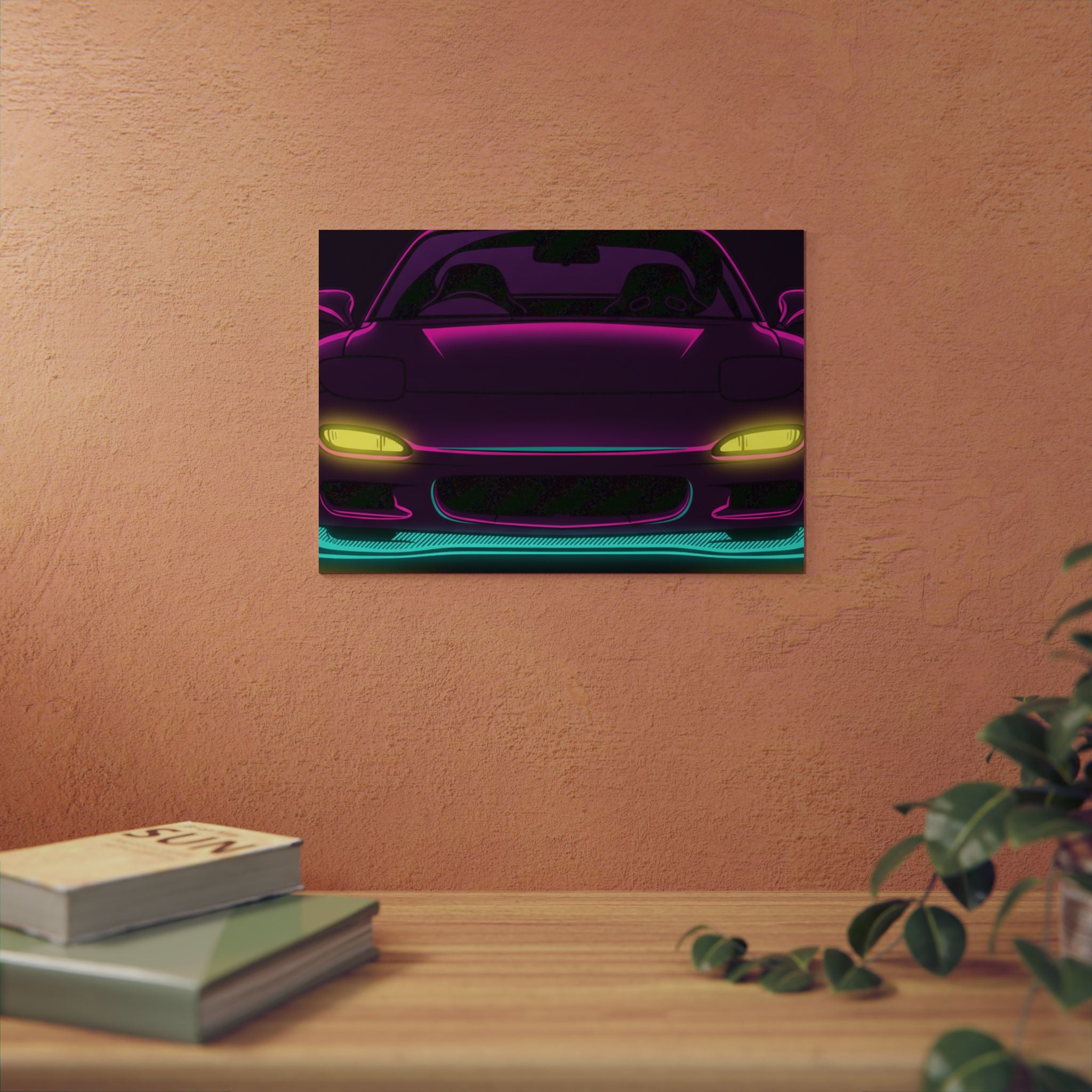 Mazda RX-7 FD Metal Wall Sign