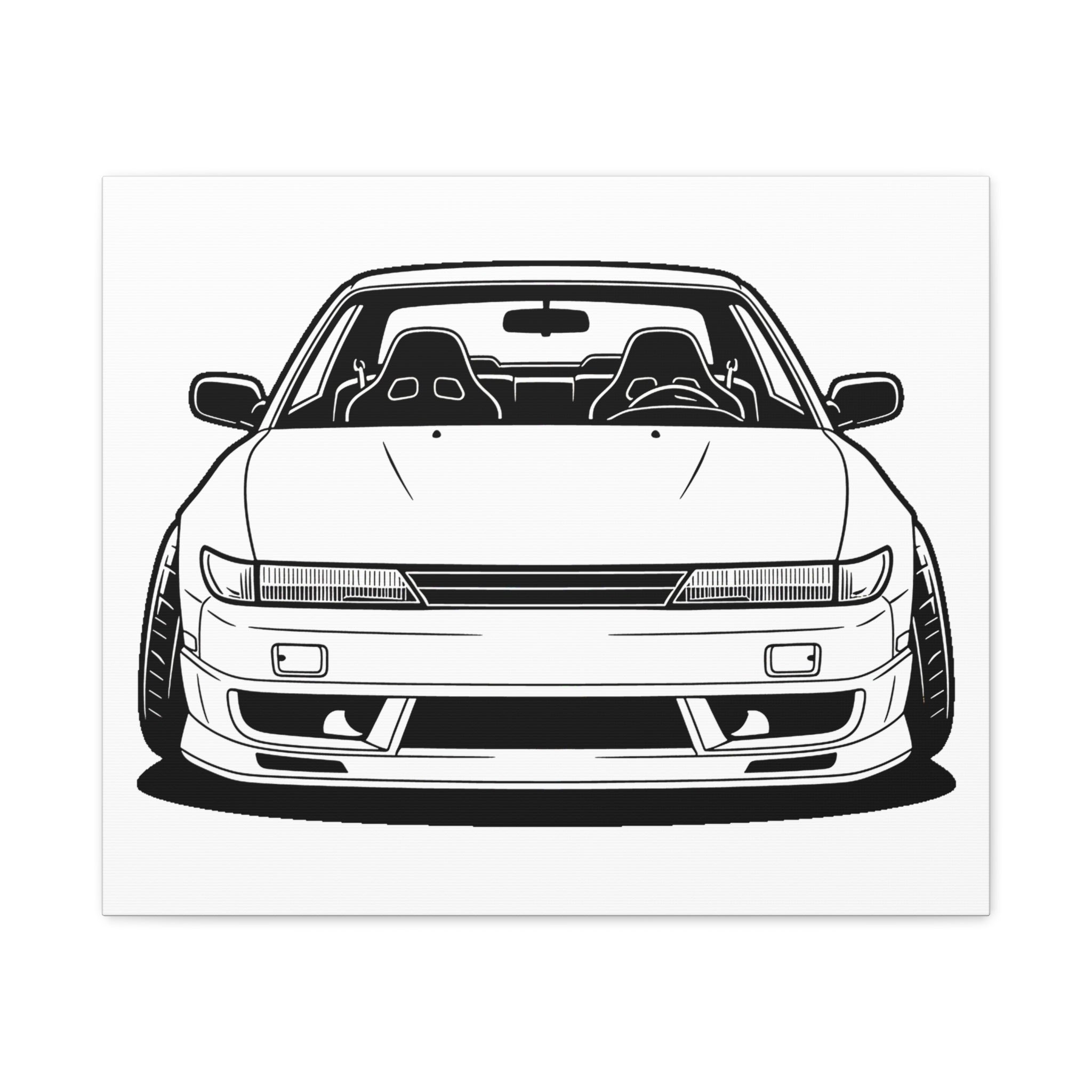 Nissan Silvia S13 Canvas Wall Art