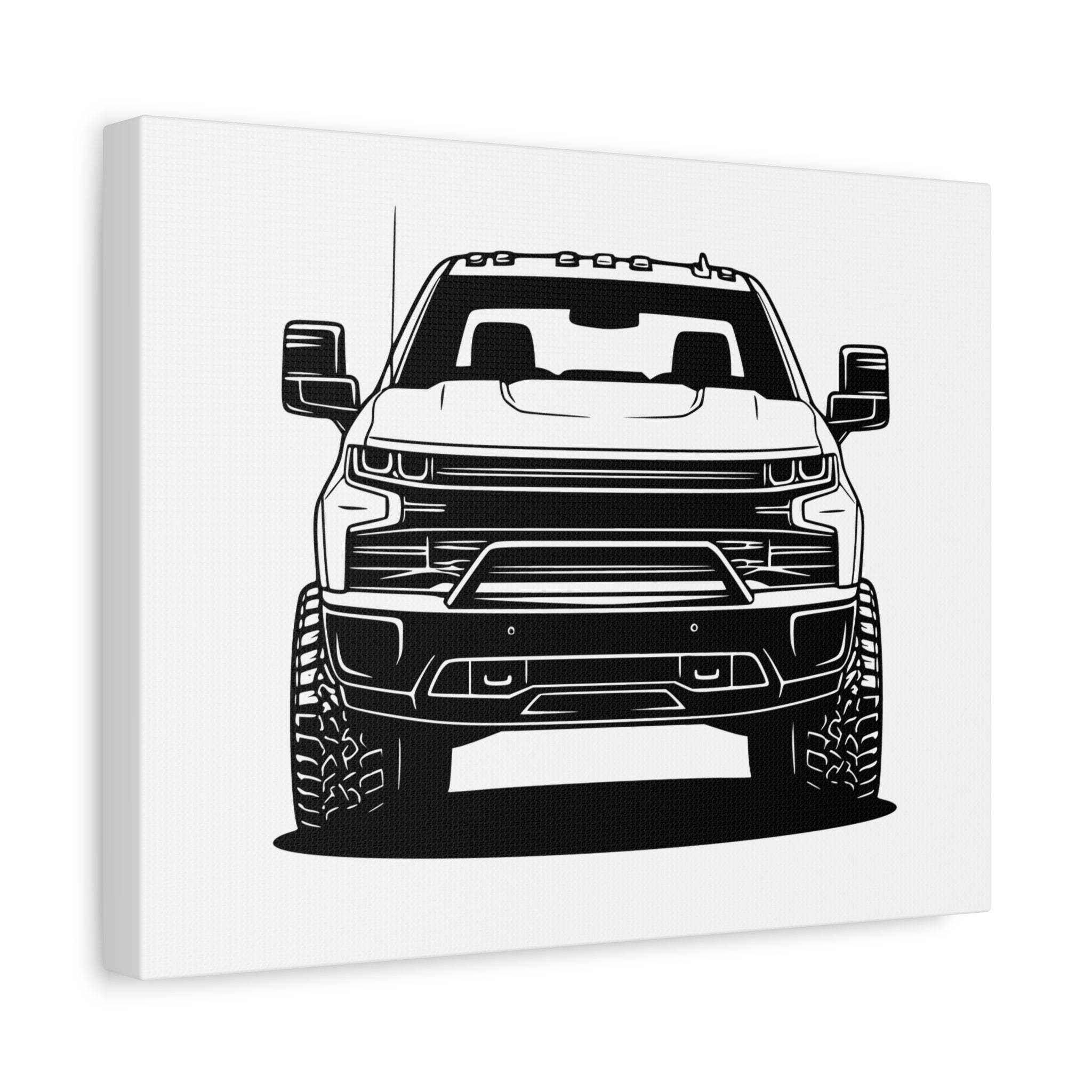 Chevy Silverado Trail Boss (2019+) Canvas Wall Art