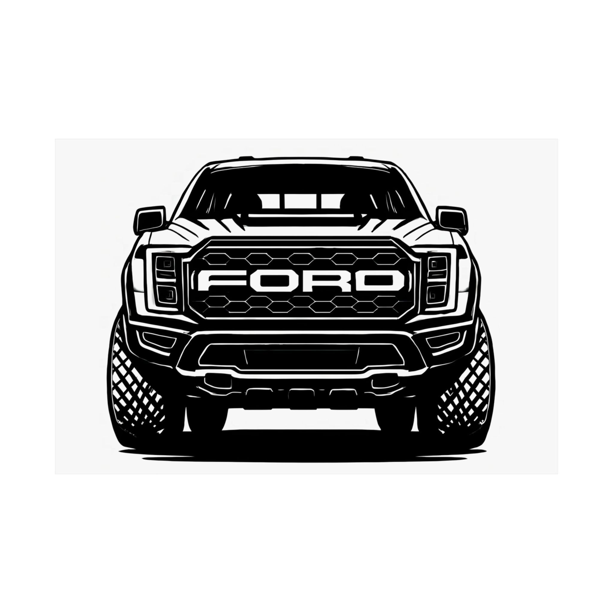 Ford F150 Raptor Gen 3 Print