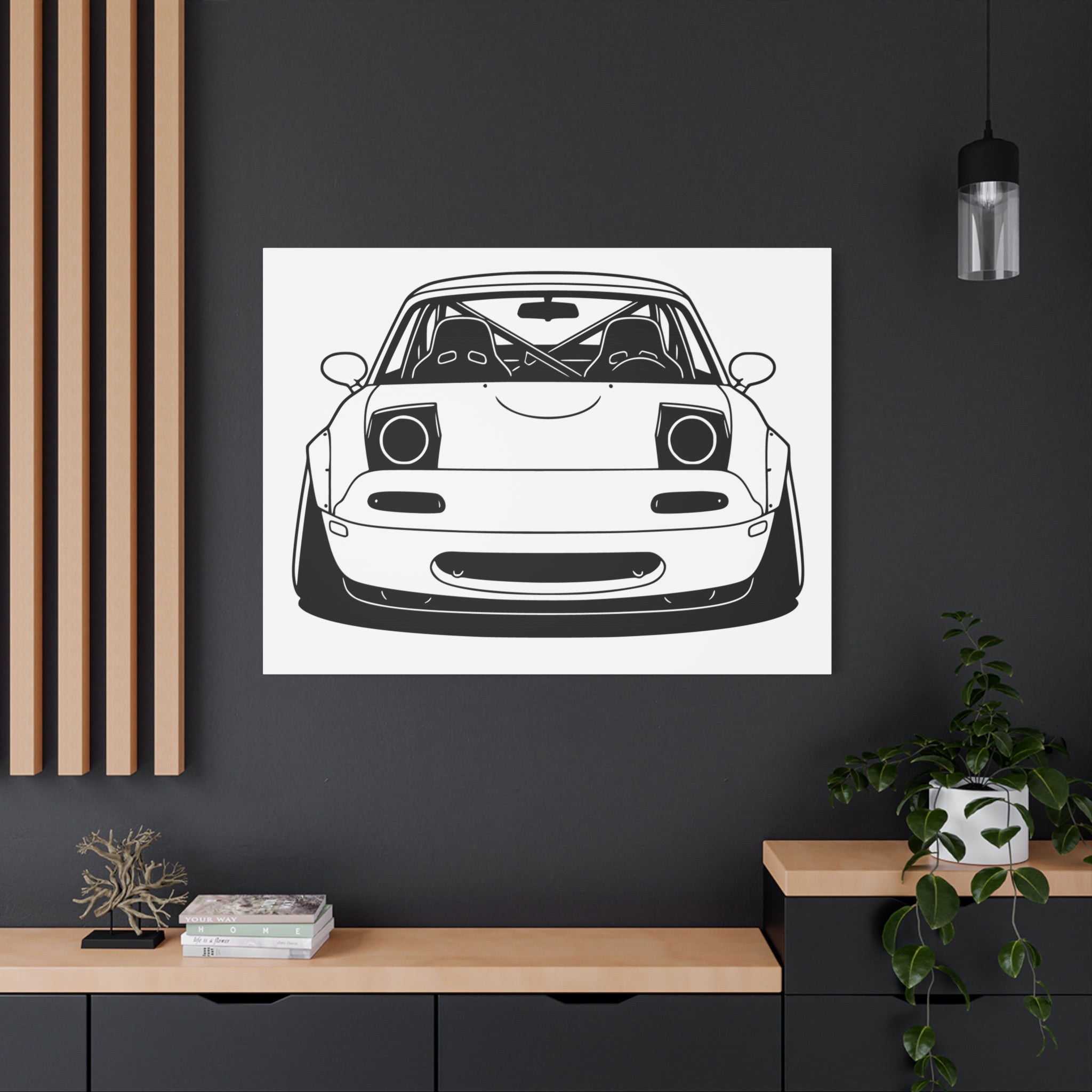 Mazda Miata NA (1989-97) Canvas Wall Art