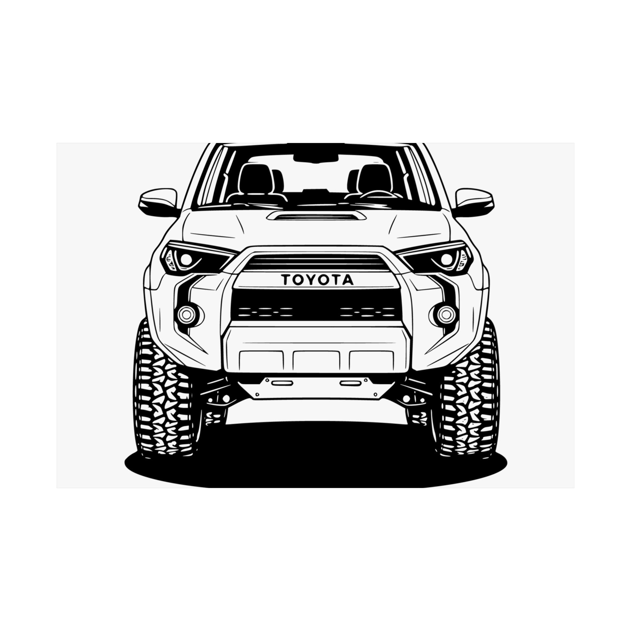 Toyota 4Runner TRD Pro Poster