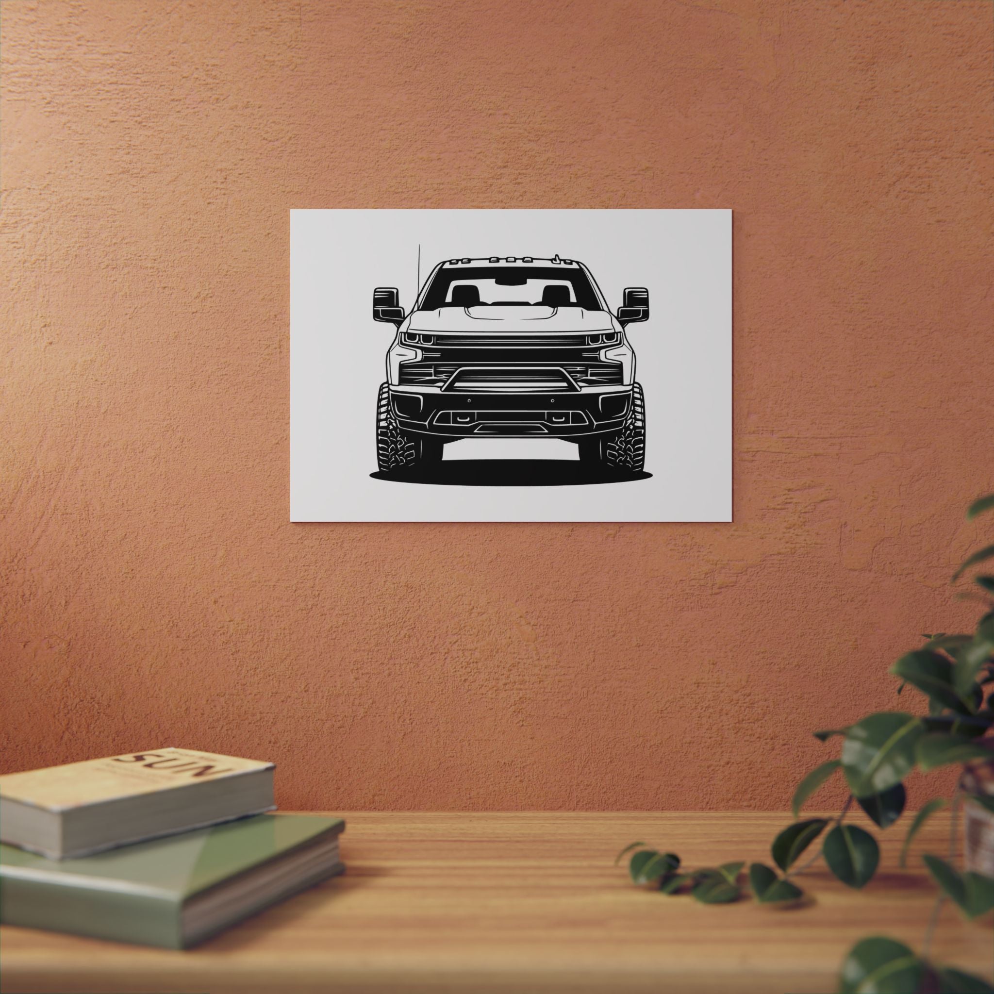 Chevy Silverado Trail Boss (2019+) Metal Wall Sign
