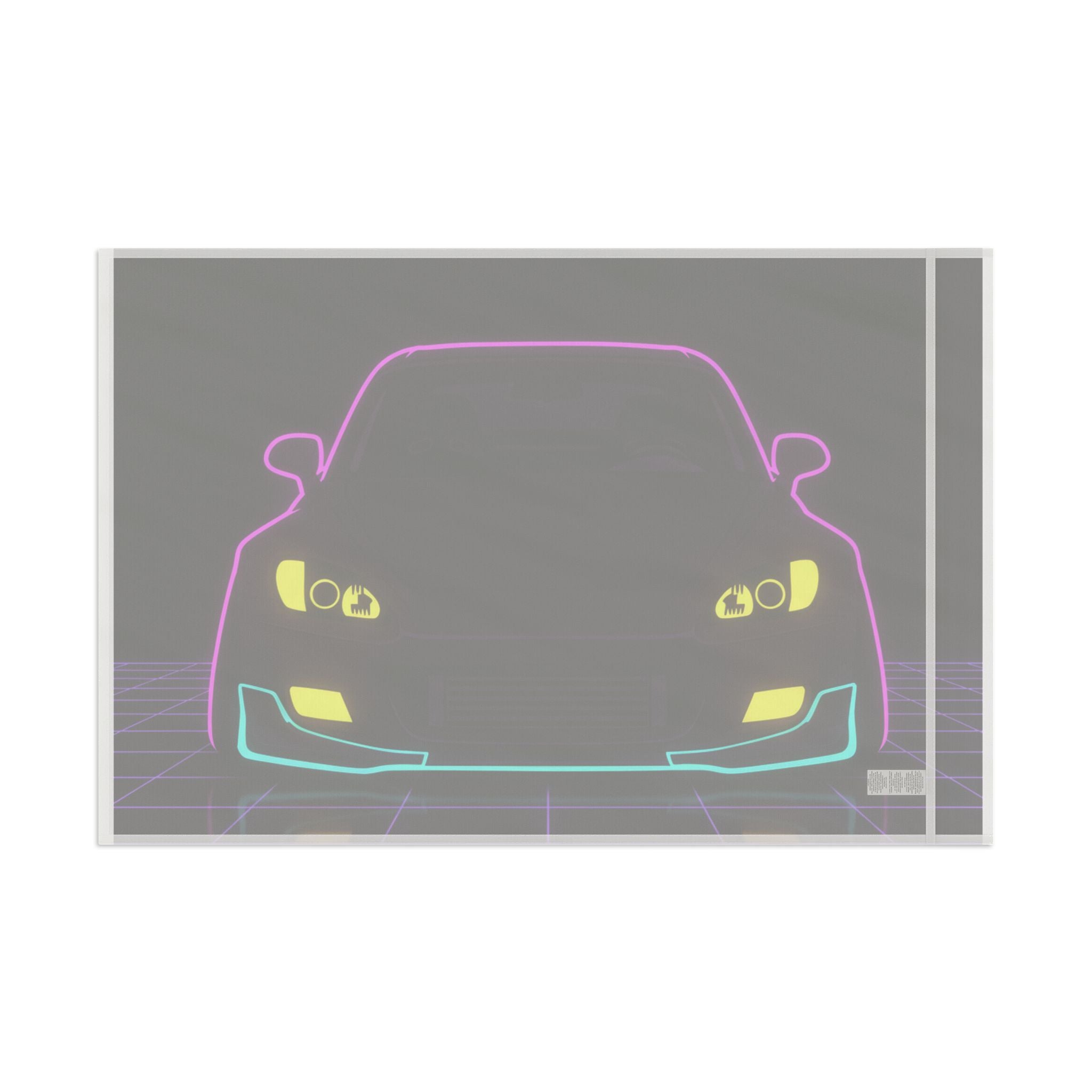 Honda S2000 (1999-09) Neon Synthwave Garage Flag