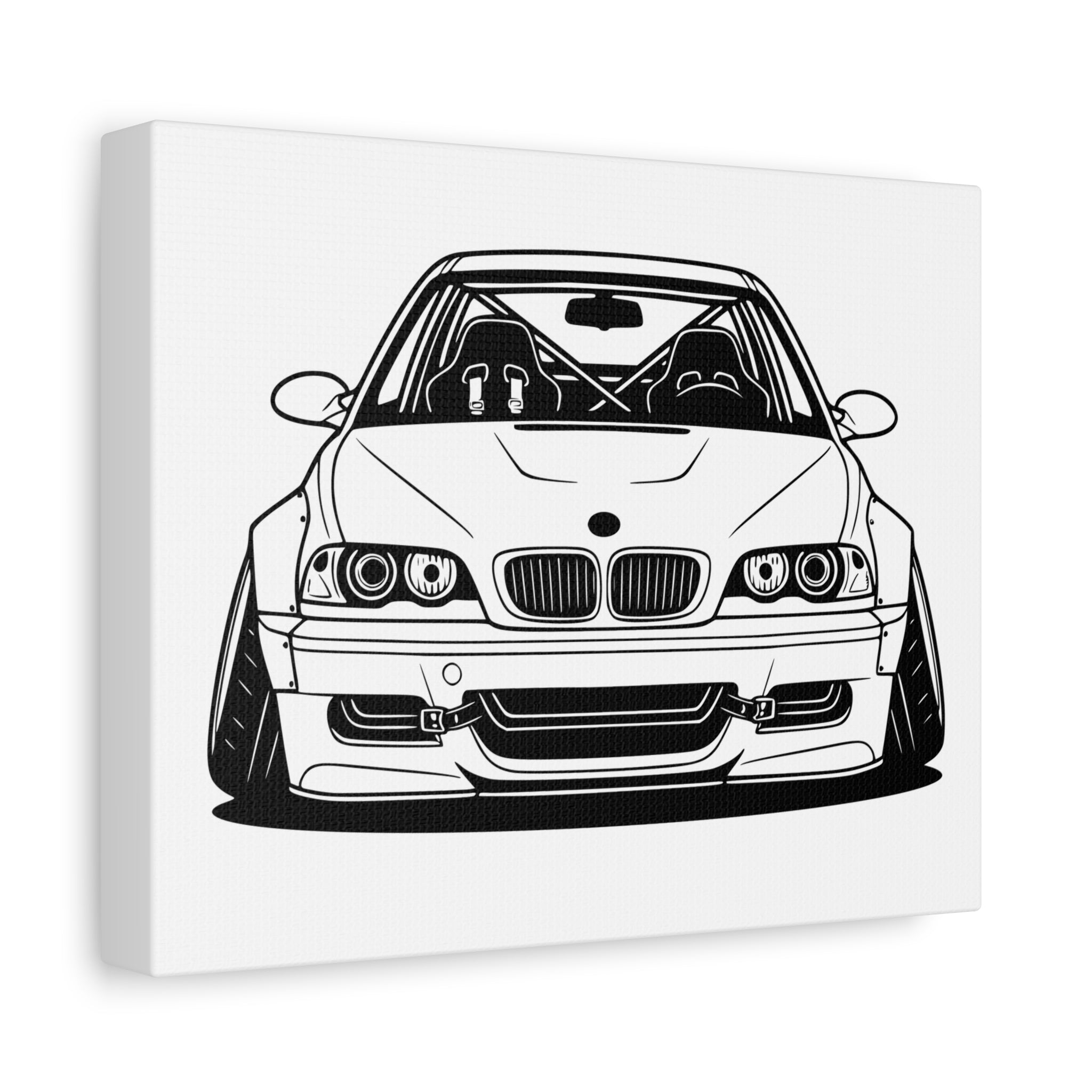 BMW E46 M3 (2000-06) Canvas Wall Art