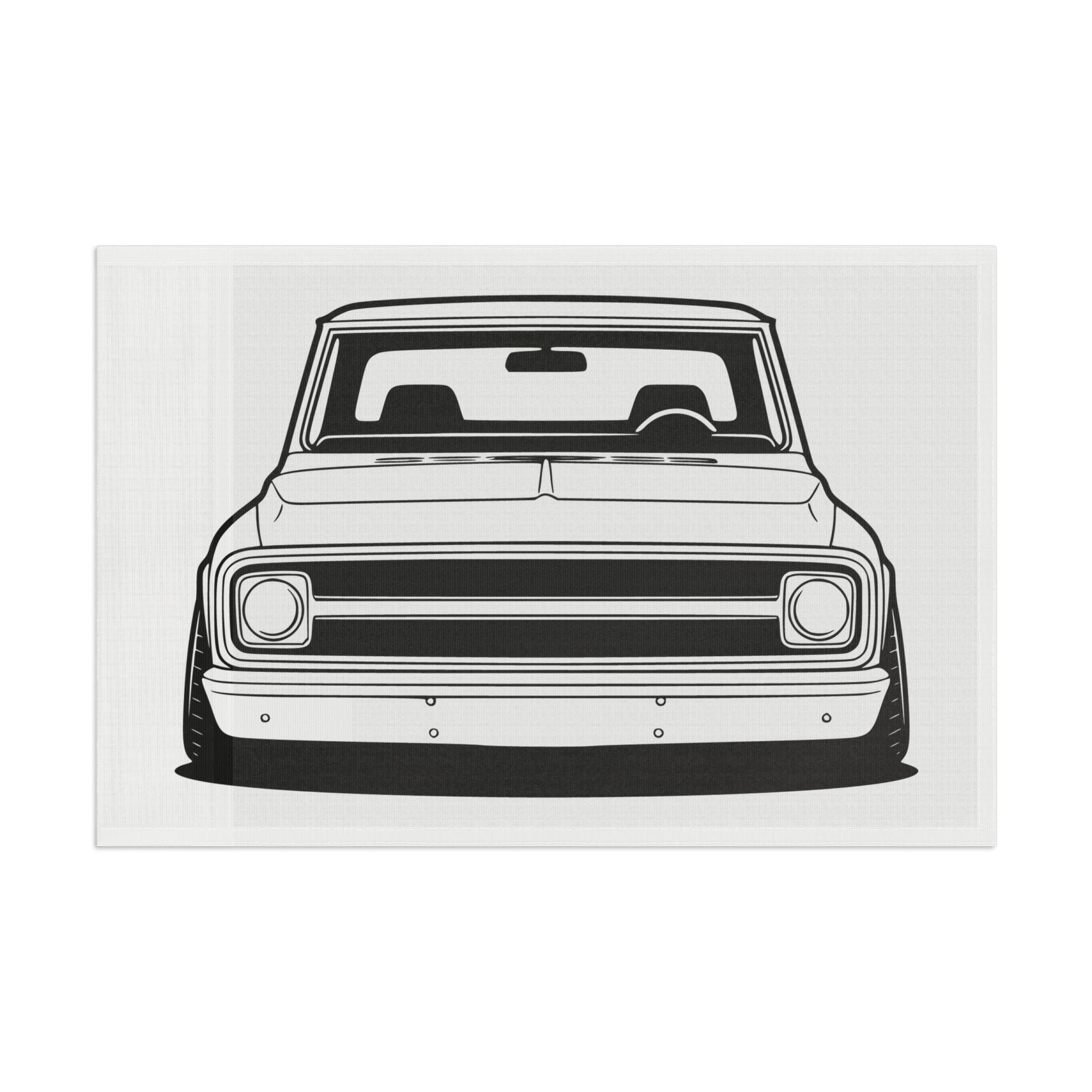 Chevy C10 Pickup (1967-72) Pro-Touring Garage Flag