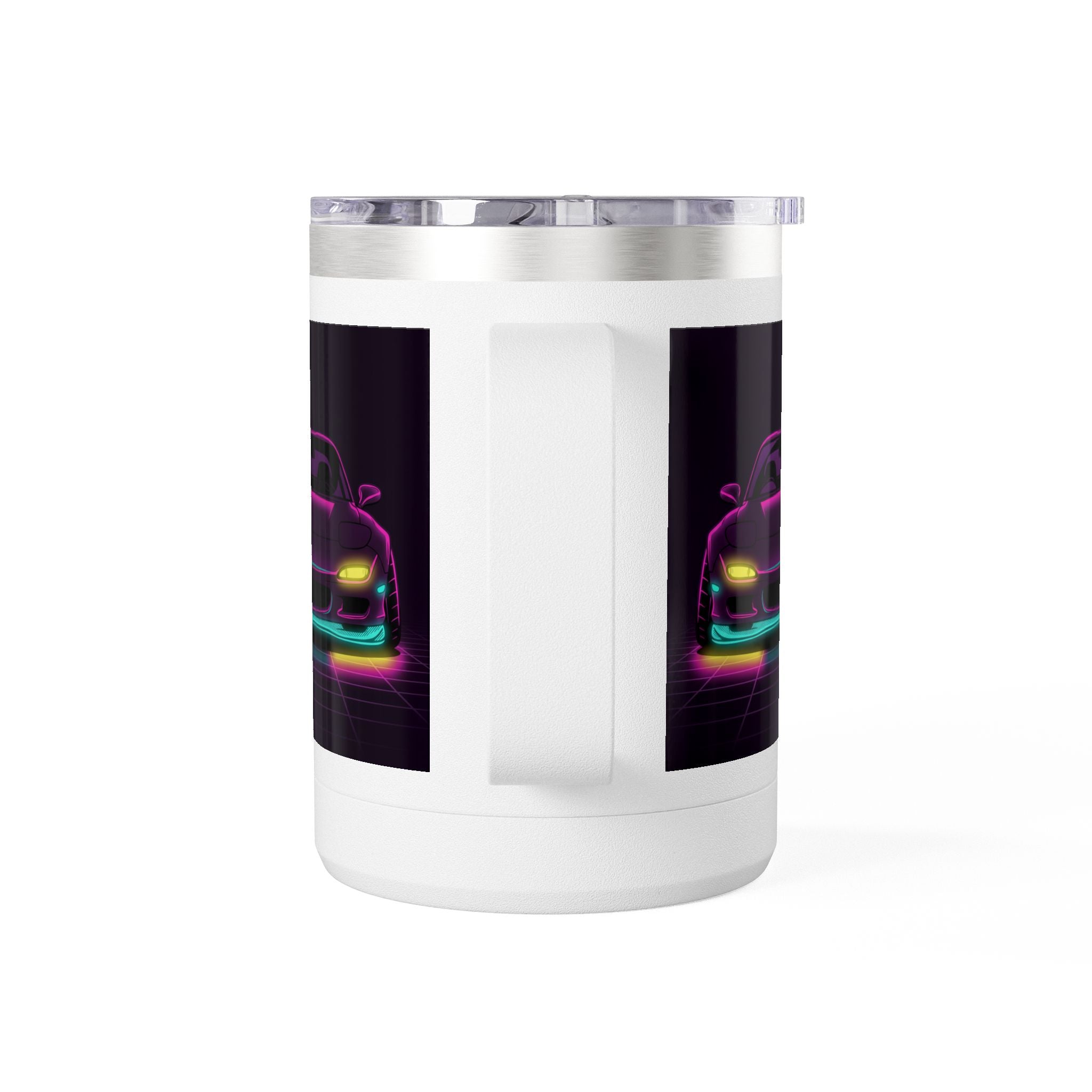 Mazda RX-7 FD Neon Synthwave Coffee Mug