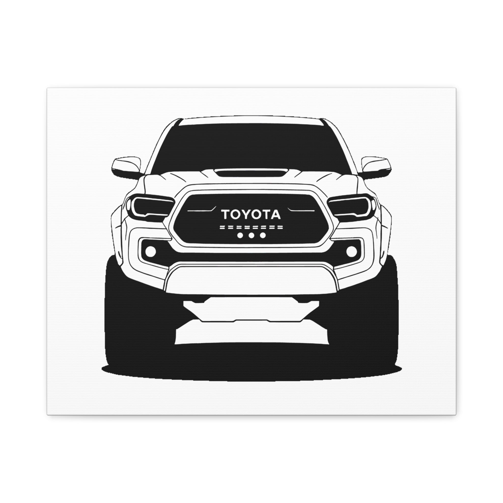 Toyota Tacoma TRD Pro Canvas Wall Art