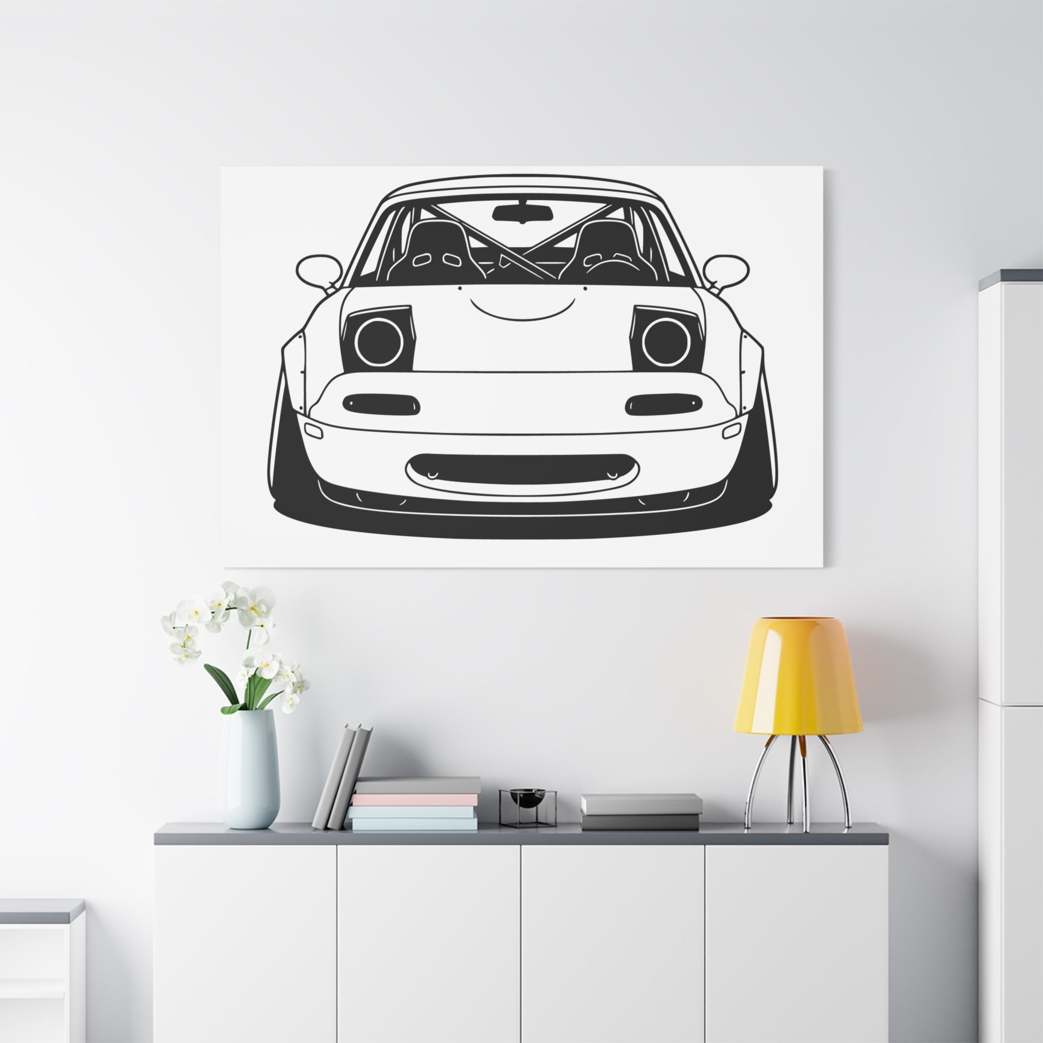Mazda Miata NA (1989-97) Canvas Wall Art
