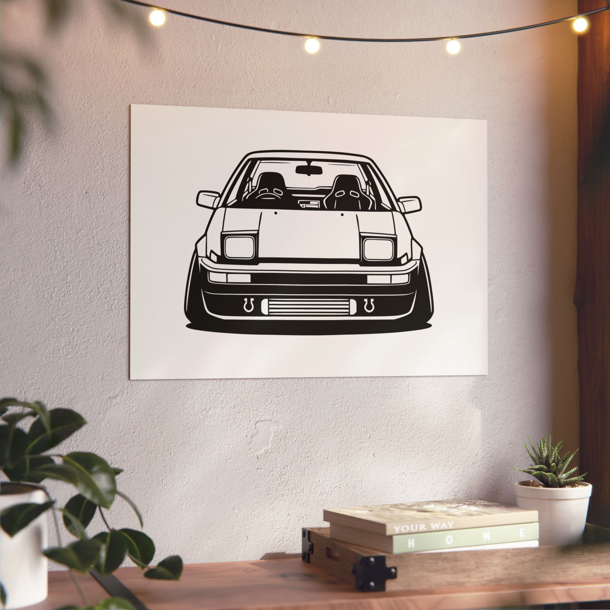 Toyota AE86 (1983-87) Metal Wall Sign