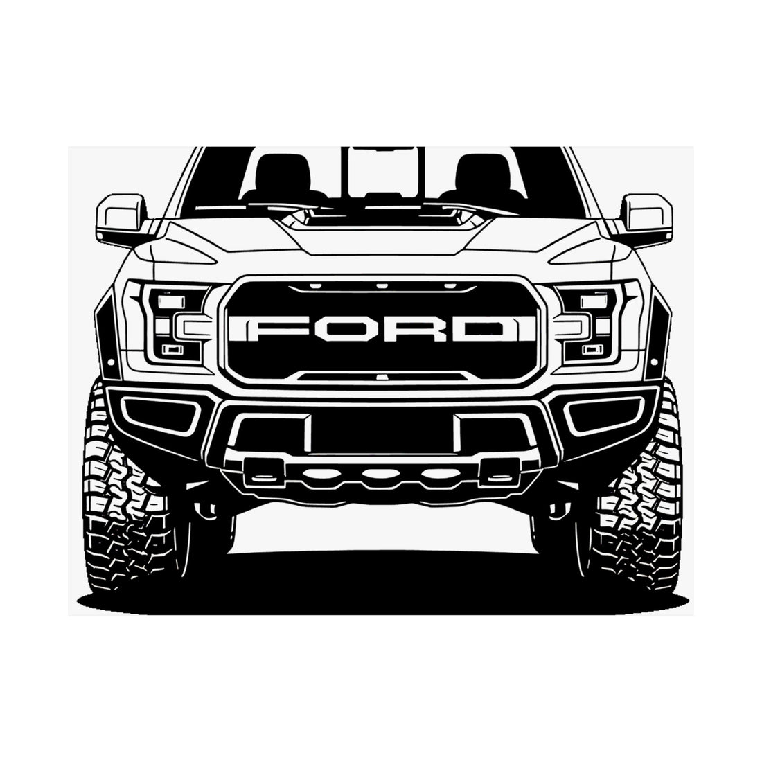 Ford F-150 Raptor Gen 2 Poster
