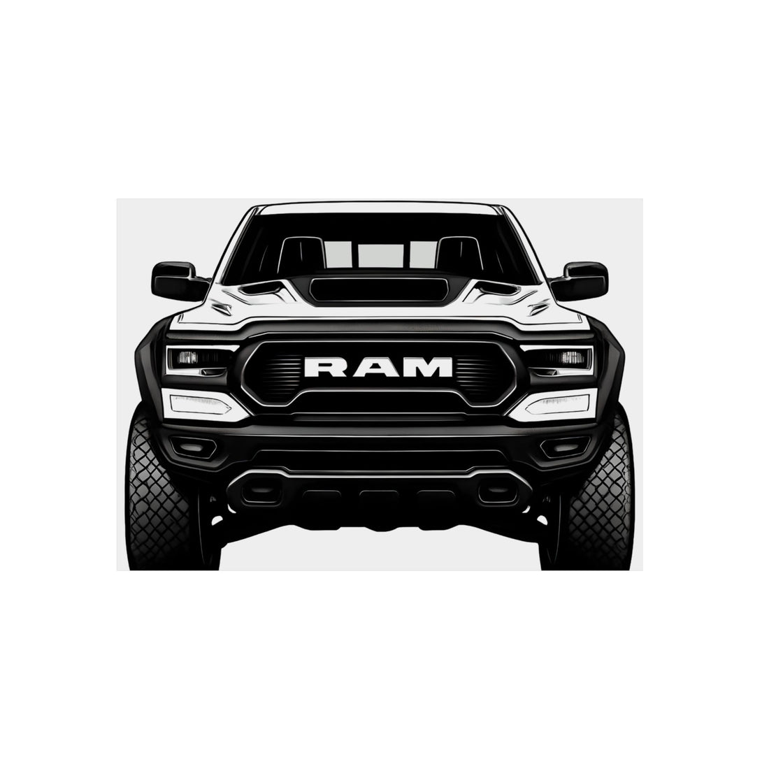 Dodge Ram TRX | Metal Wall Sign
