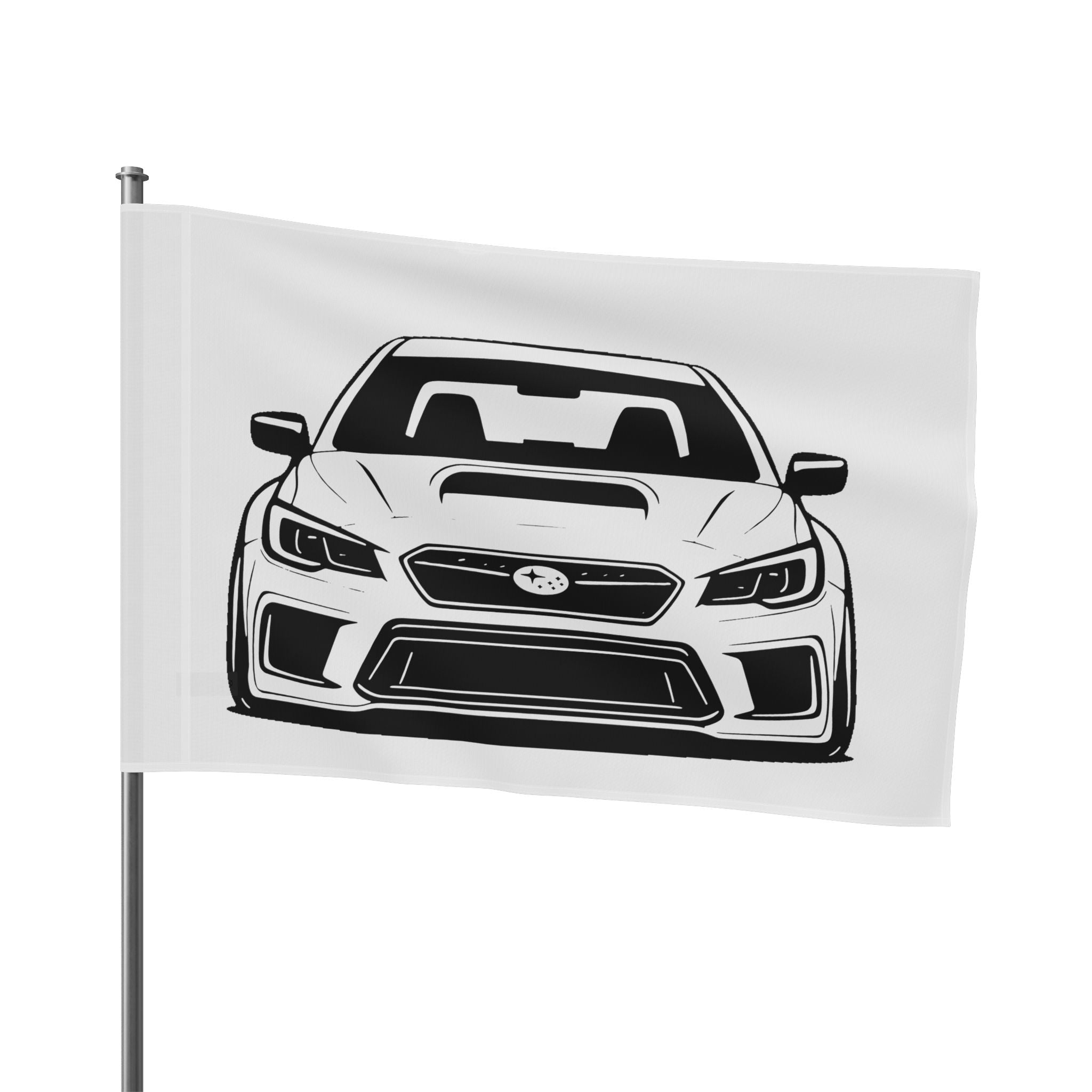 Subaru WRX STI Garage Flag