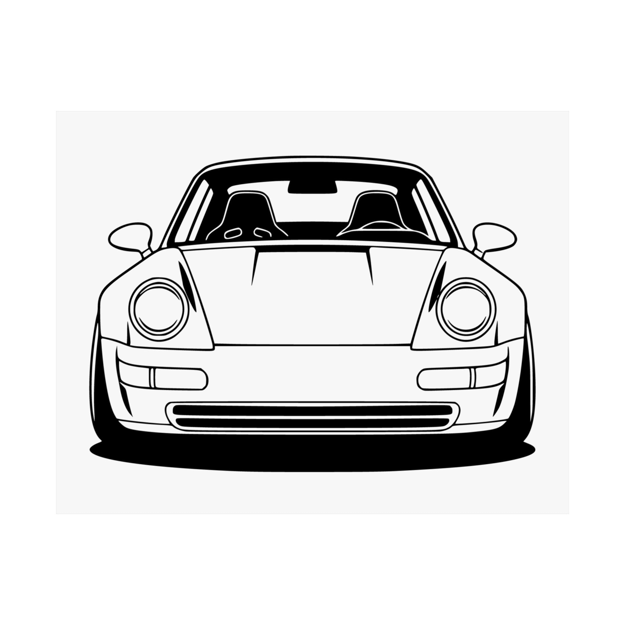 Porsche 964 Singer Poster