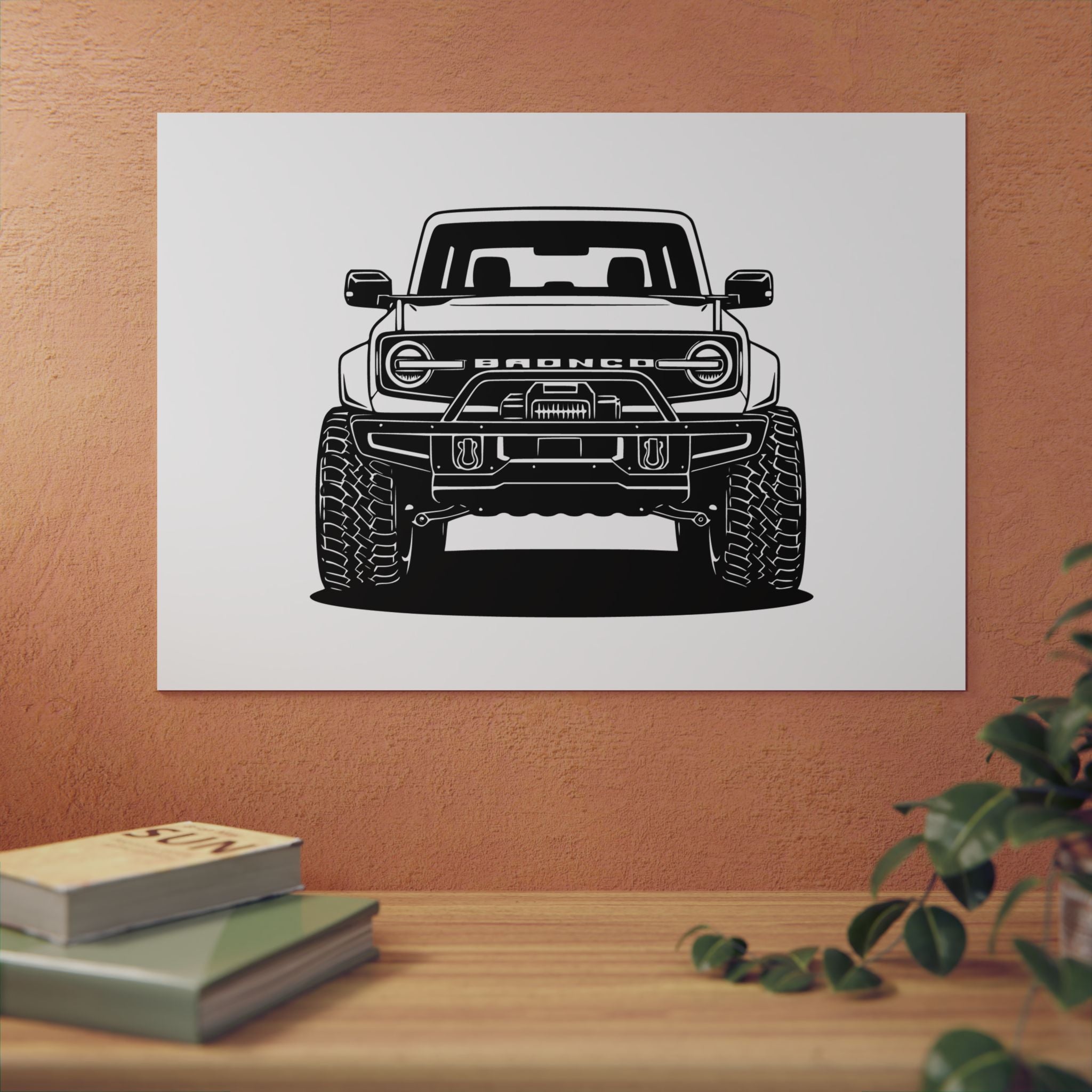 Ford Bronco (2021+) Metal Wall Sign