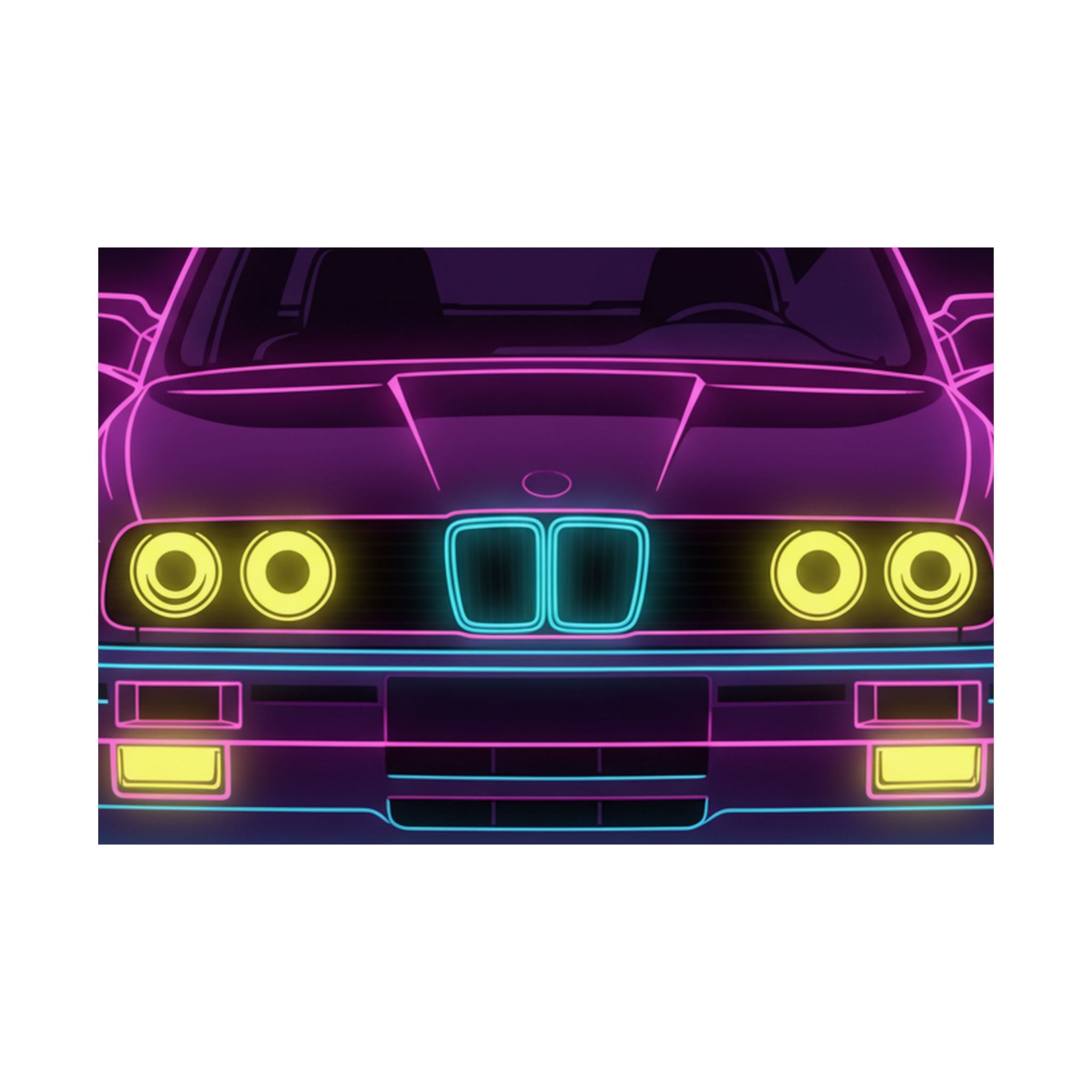 BMW E30 Poster
