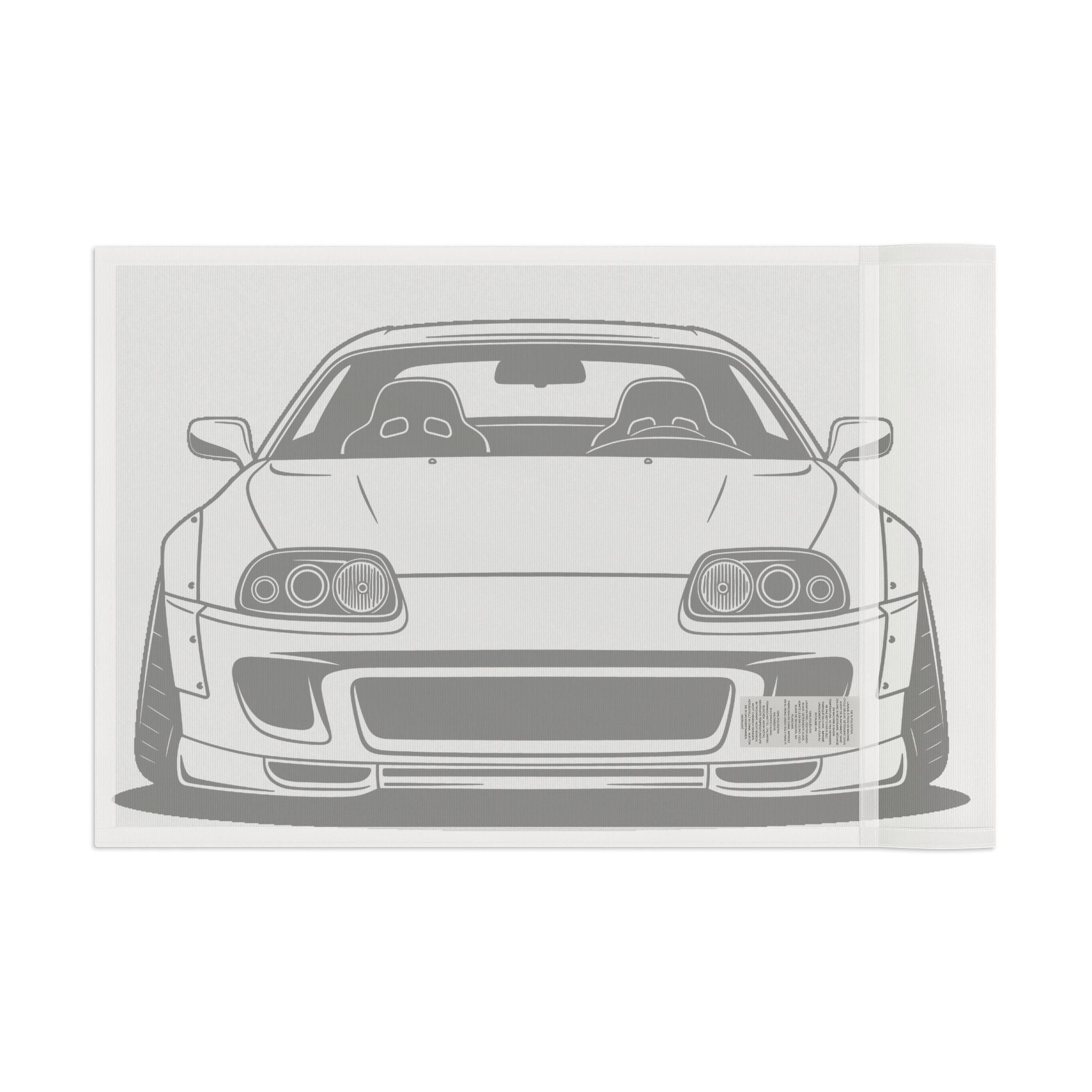 Toyota Supra MK4 Garage Flag