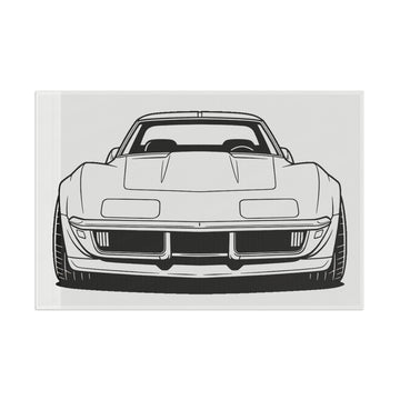 1969 Corvette Stingray C3 Garage Flag