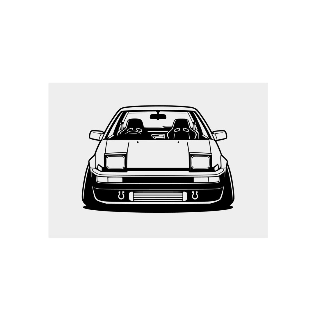 Toyota AE86 (1983-87) Metal Wall Sign