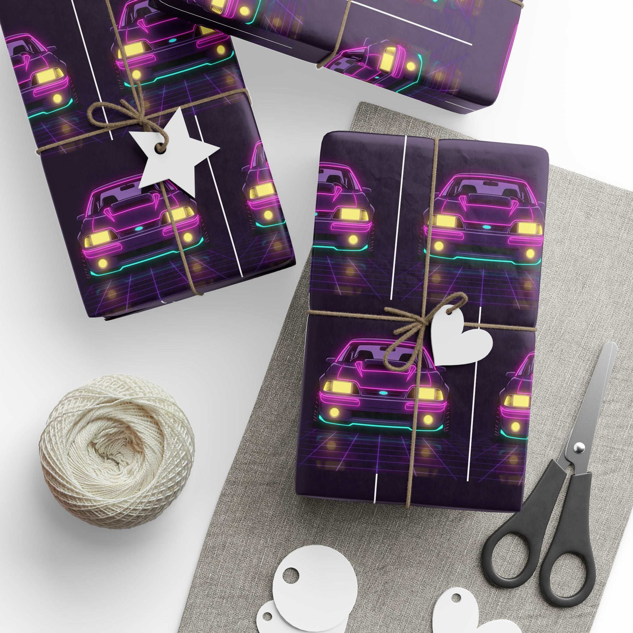 Ford Mustang Fox Body GT Gift Wrapping Paper