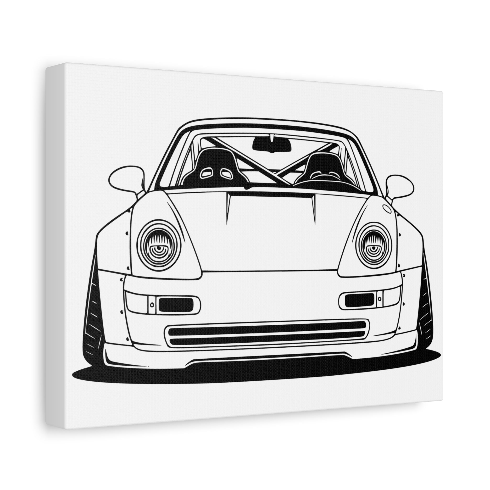 Porsche 964 Turbo Canvas Wall Art