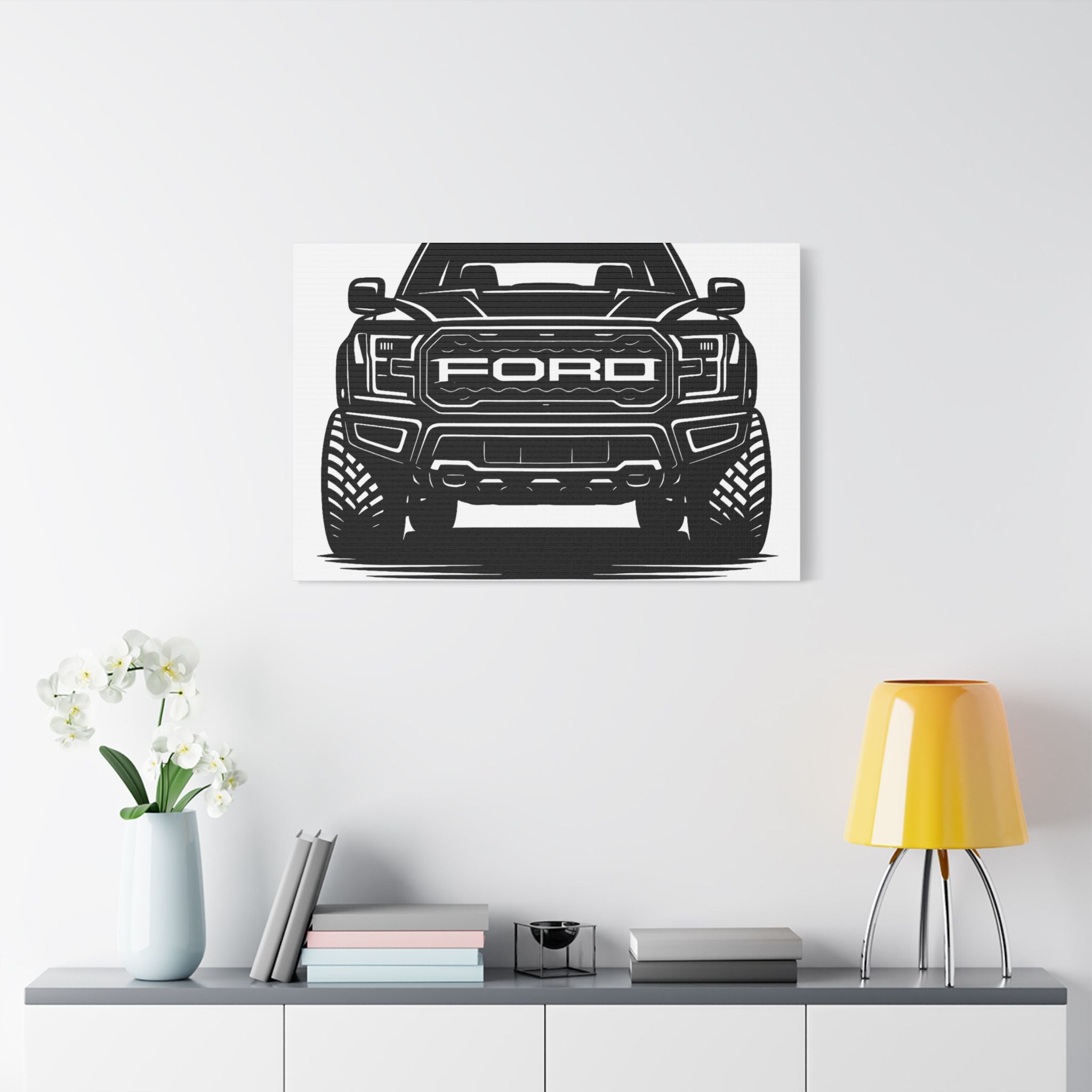 Ford Raptor (Gen 3) Canvas Wall Art