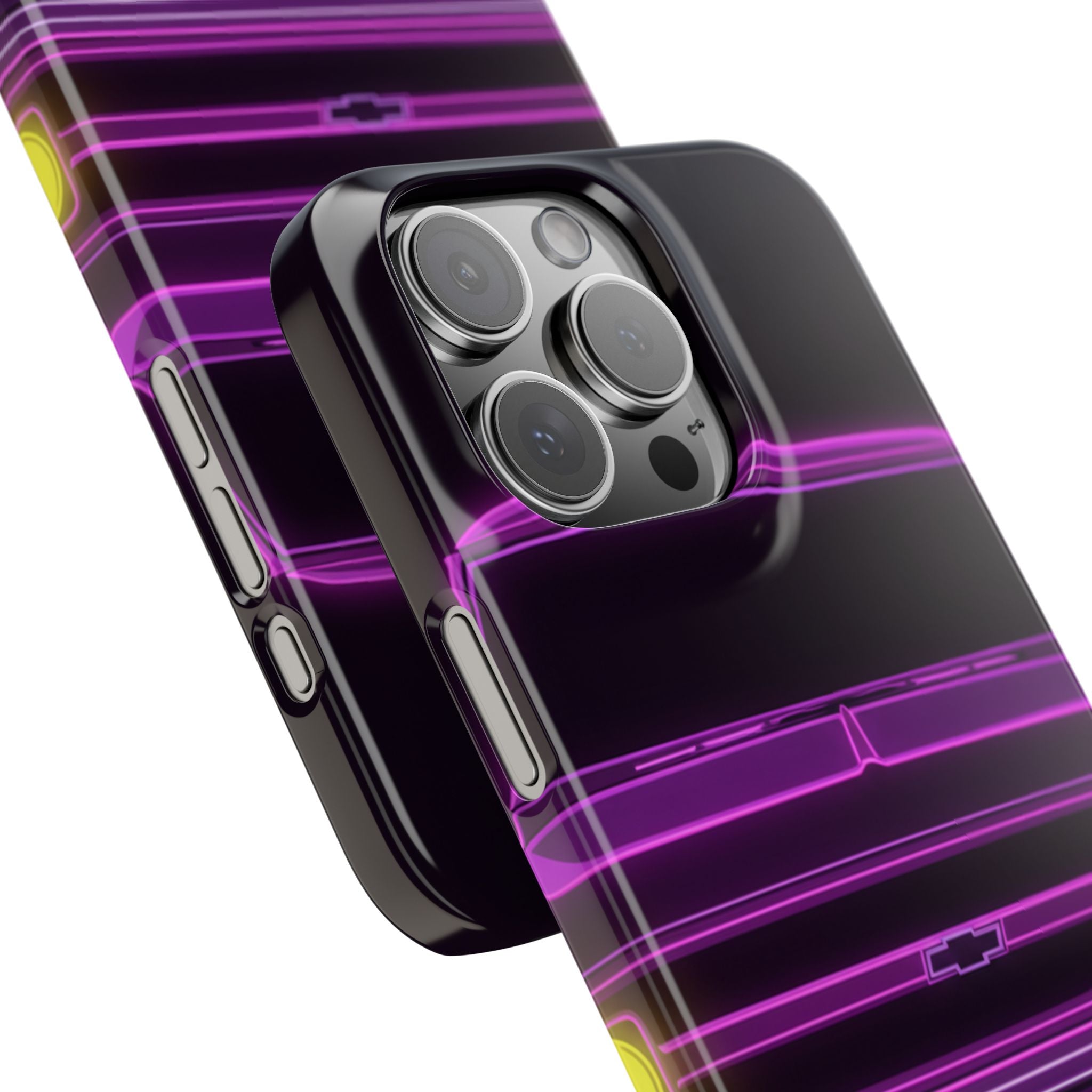 Chevy C10 Pickup (1967-72) Pro-Touring Neon Synthwave Phone Case