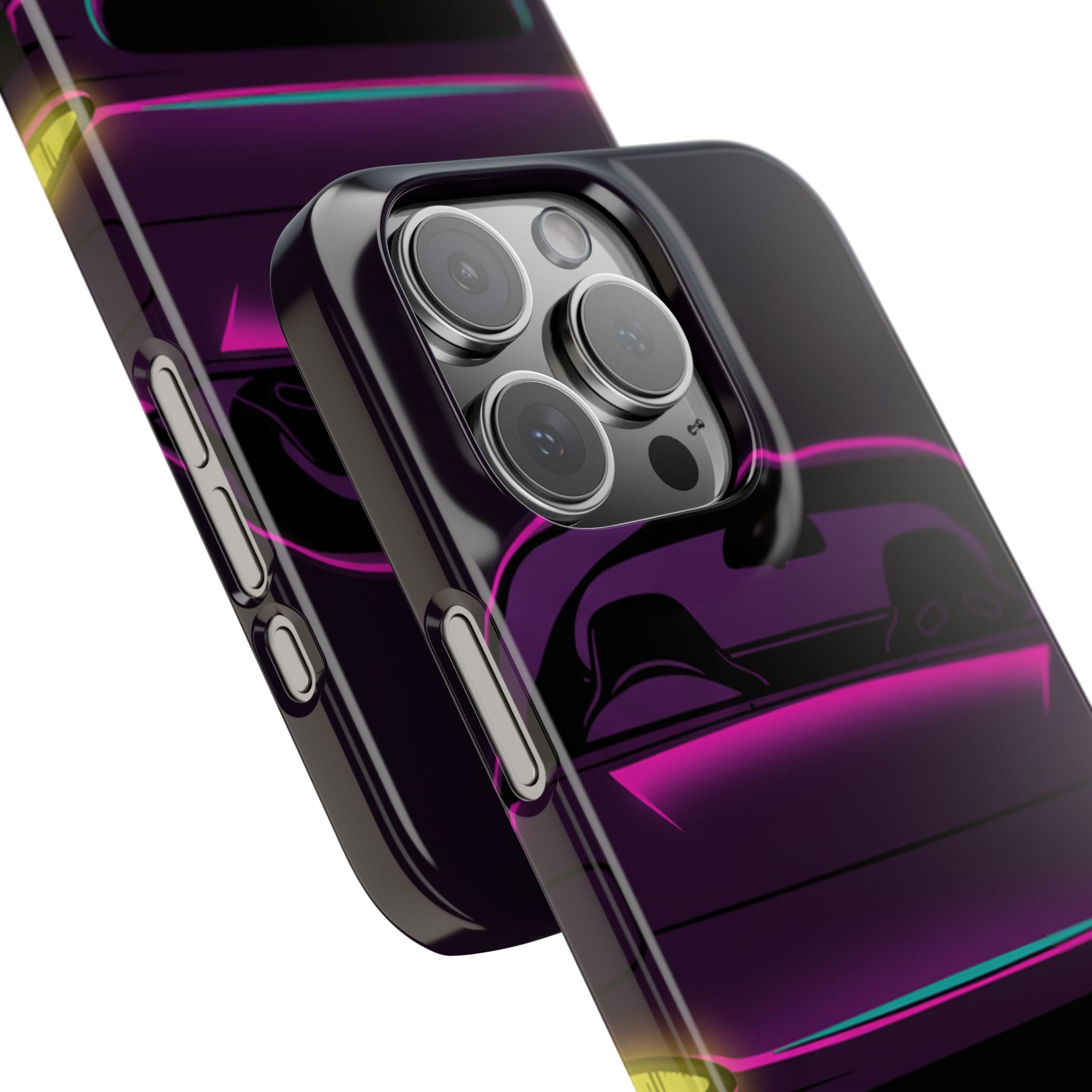 Mazda RX-7 FD Neon Synthwave Phone Case