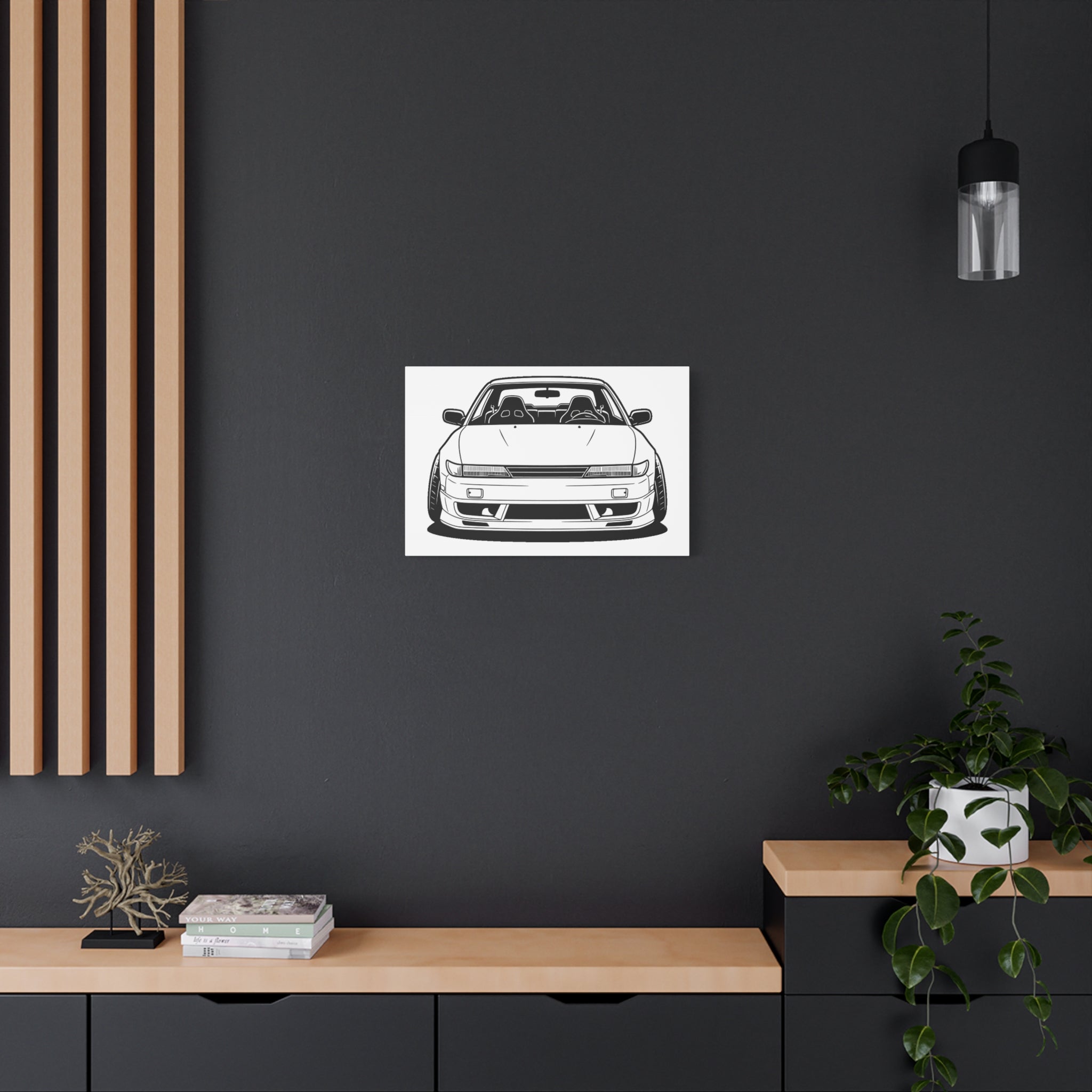 Nissan Silvia S13 Canvas Wall Art
