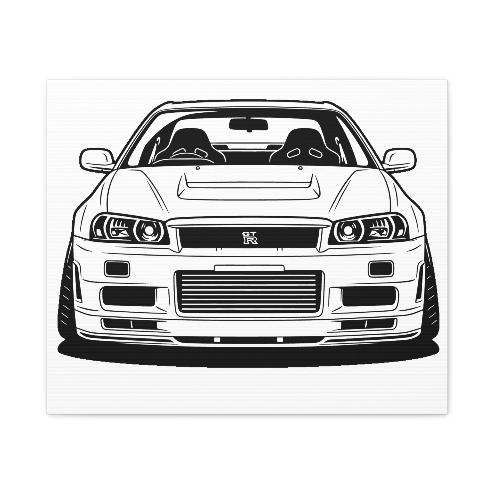 Nissan GT-R Canvas Wall Art