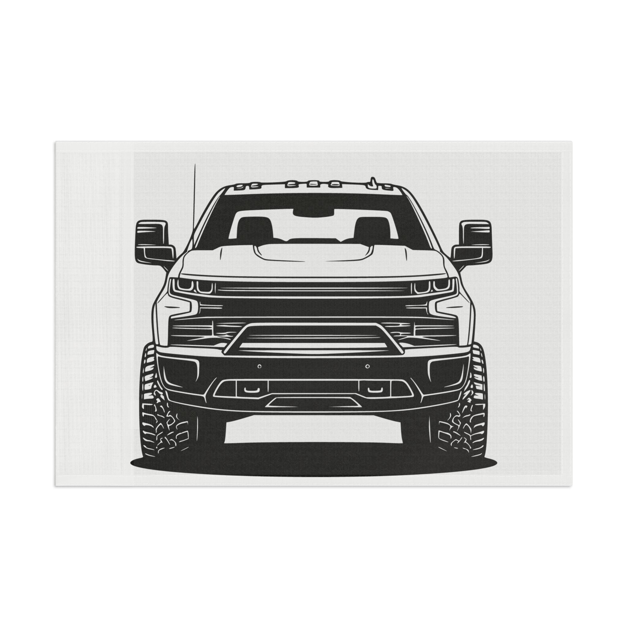 Chevy Silverado Trail Boss (2019+) Garage Flag