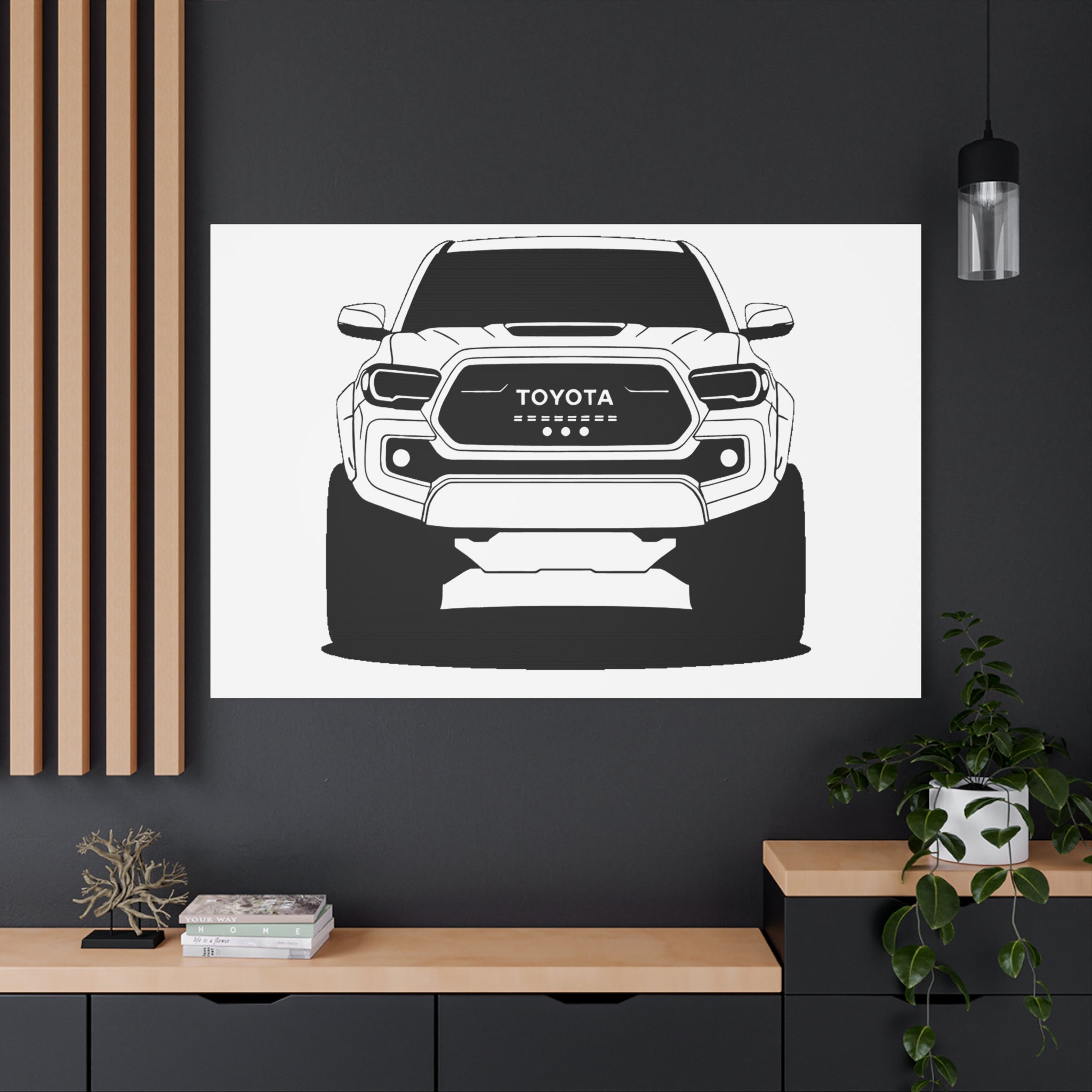 Toyota Tacoma TRD Pro Canvas Wall Art