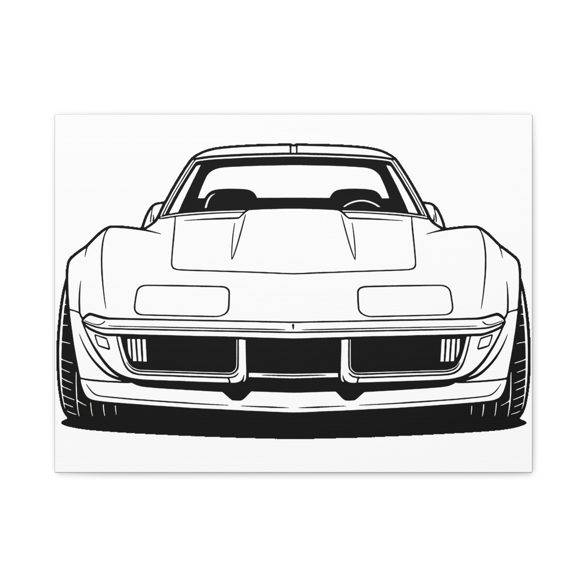 1969 Corvette Stingray C3 Canvas Wall Art