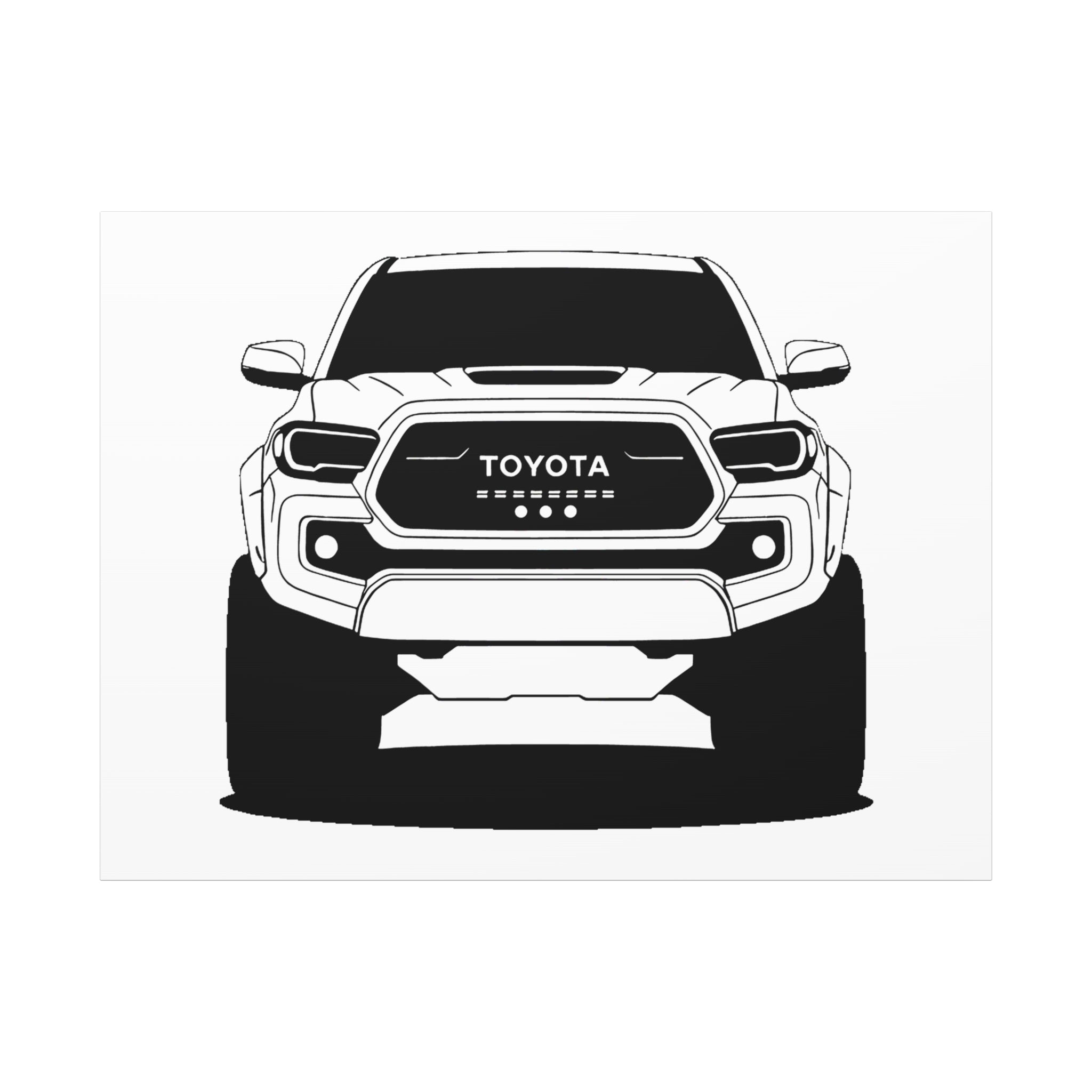 Toyota Tacoma TRD Pro Canvas Wall Art