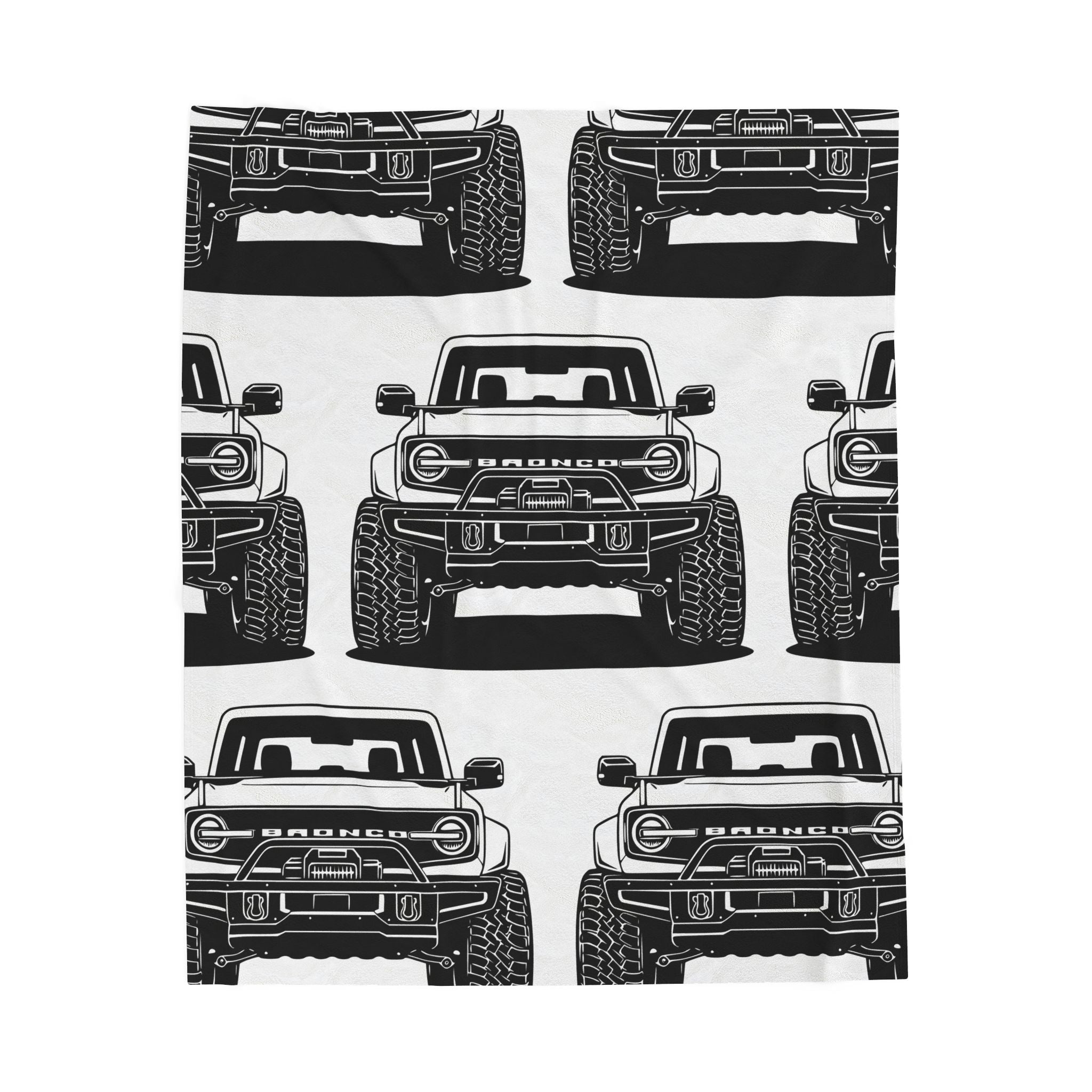 Ford Bronco (2021+) Velveteen Plush Blanket