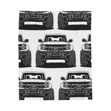 Ford Bronco (2021+) Velveteen Plush Blanket
